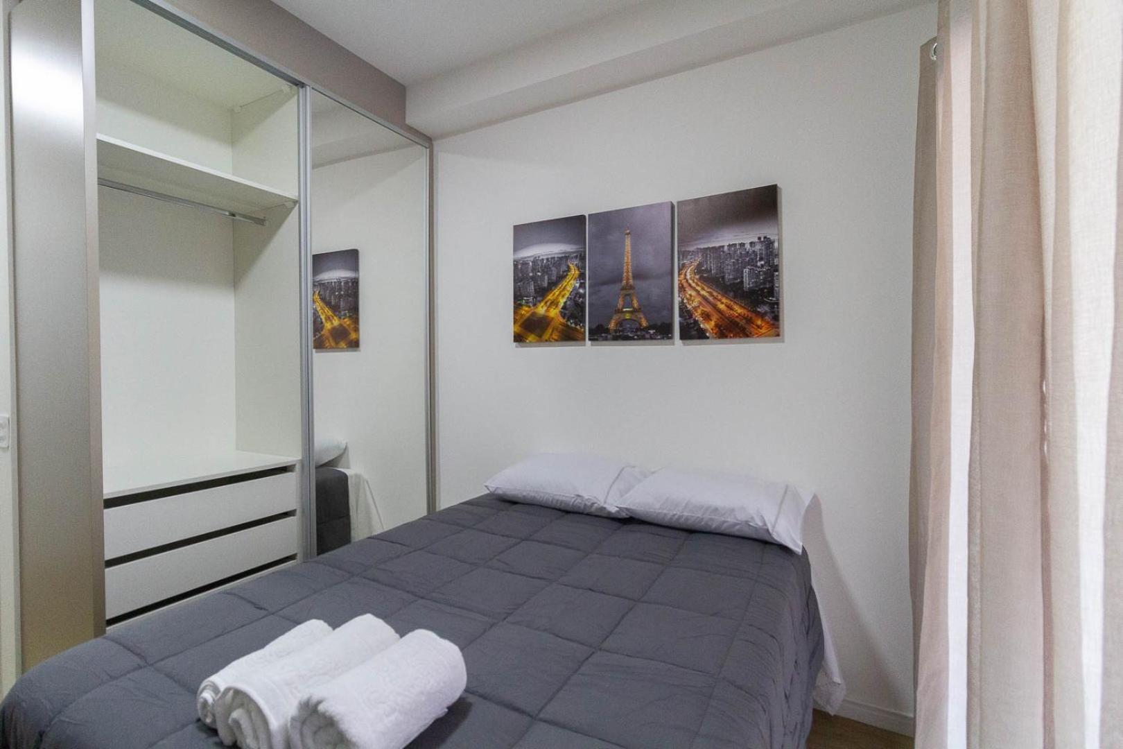 Apartment Studio Confortavel E Com Varanda No Alto Da Boa Vista *