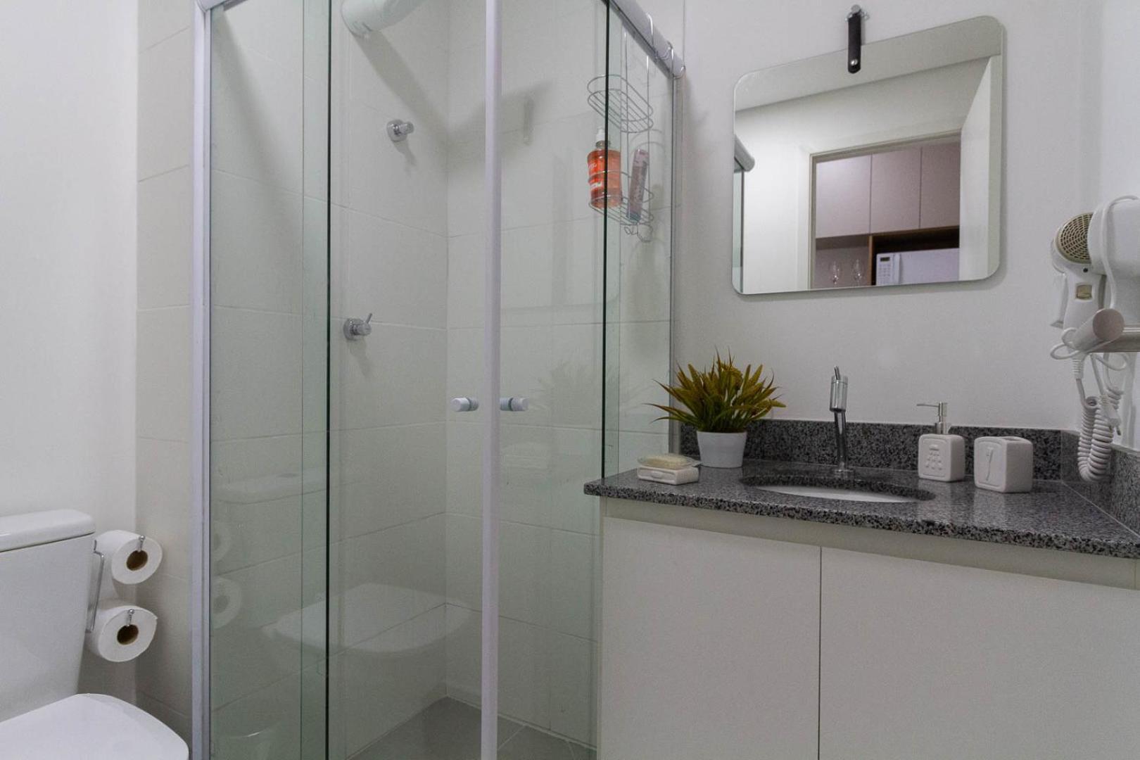 Apartment Studio Confortavel E Com Varanda No Alto Da Boa Vista *