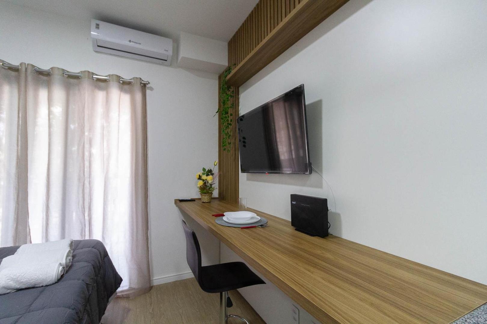 Studio Confortavel E Com Varanda No Alto Da Boa Vista * Sao Paulo