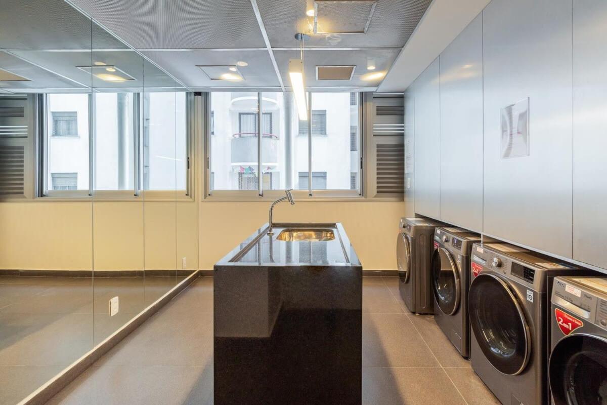 Apartemen Bhomy Consolacao -9min Do Metro Consolacao Cn1002