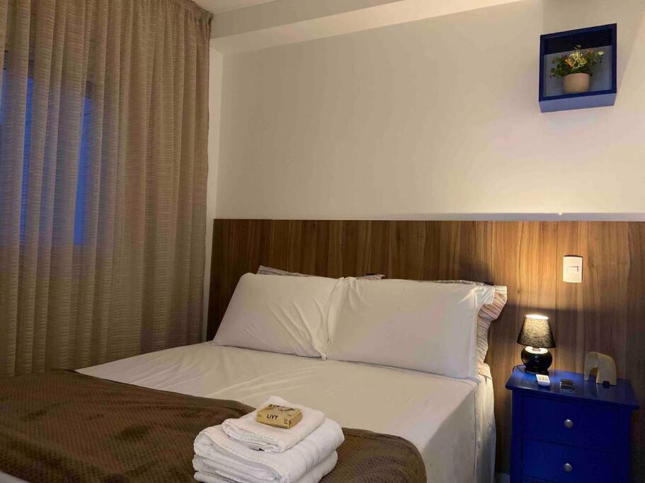 Apartamento Au48 Encantador Com Varanda E Vista Urbana