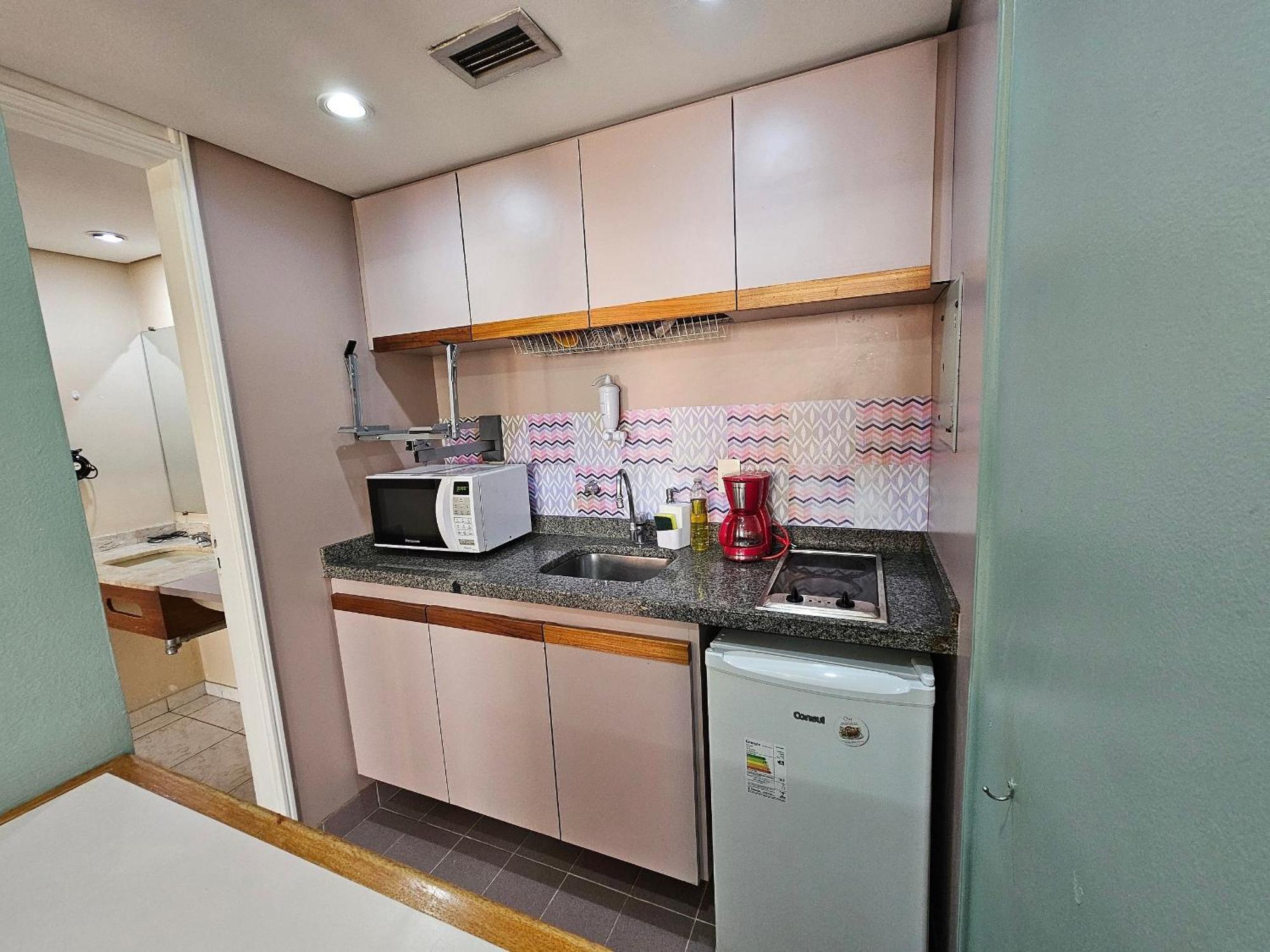 Qi Ibirapuera Com Cozinha E Sacada