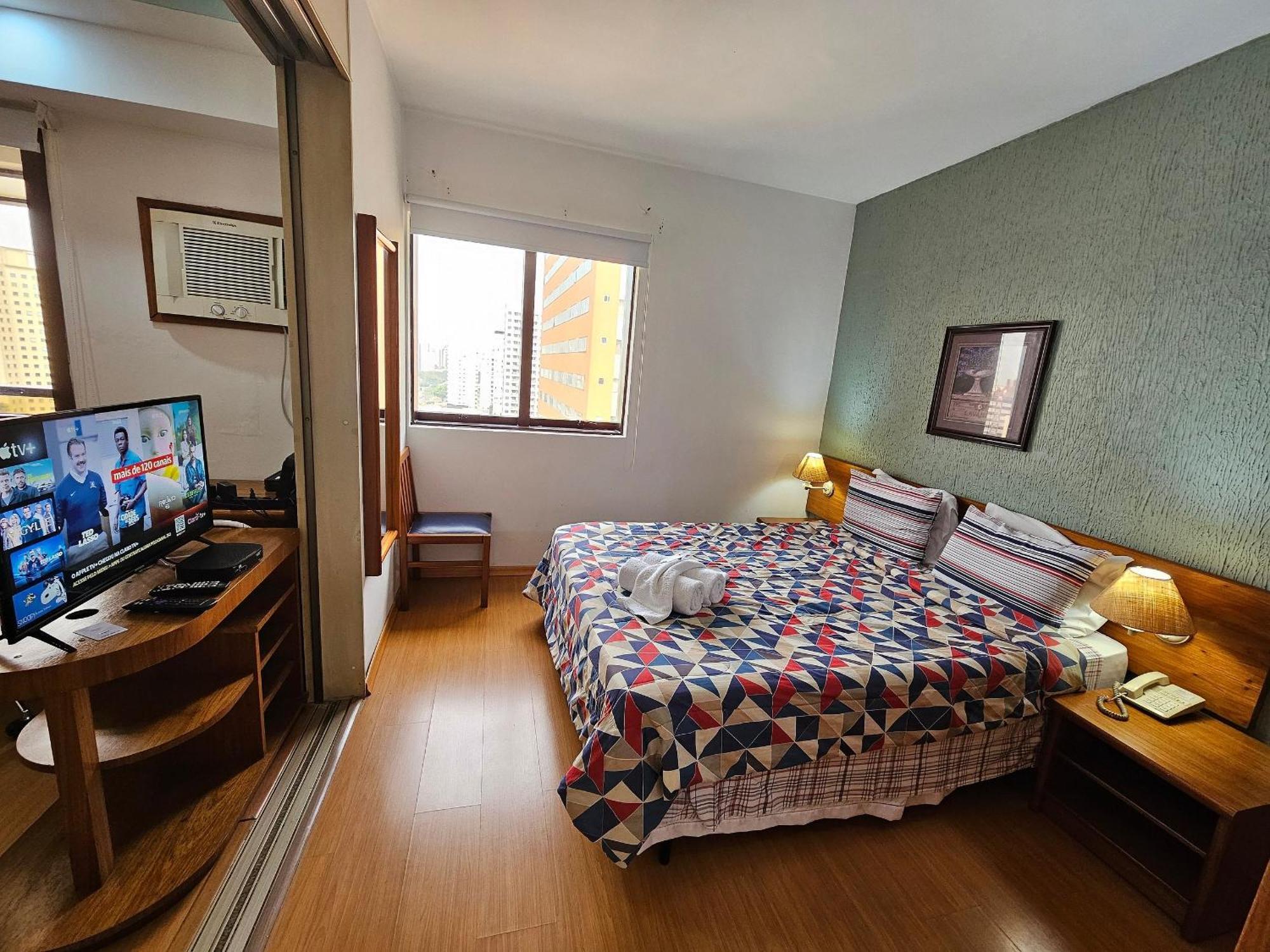 Căn hộ Qi Ibirapuera Com Cozinha E Sacada