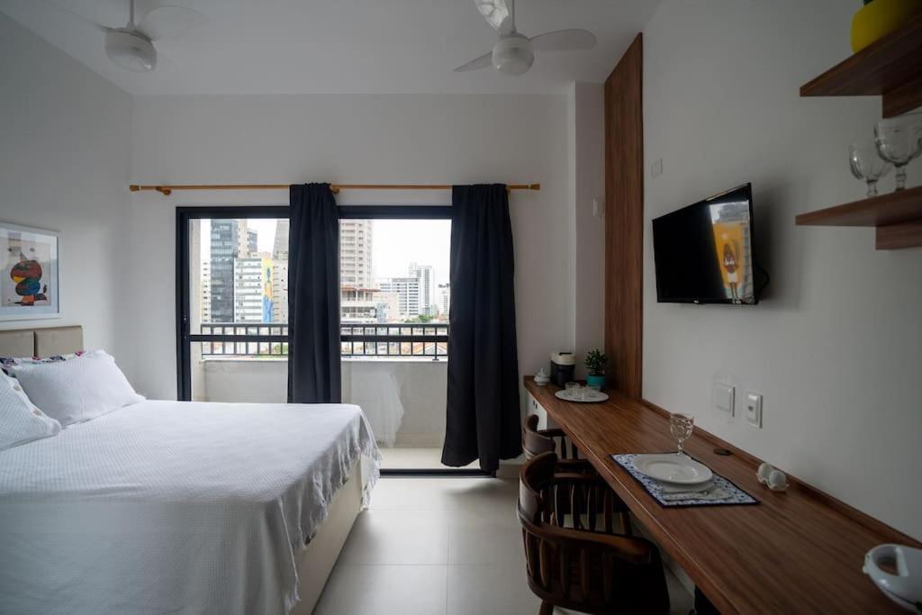 Em Pinheiros - 2 Quadras Da Faria Lima E Madalena Apartemen *
