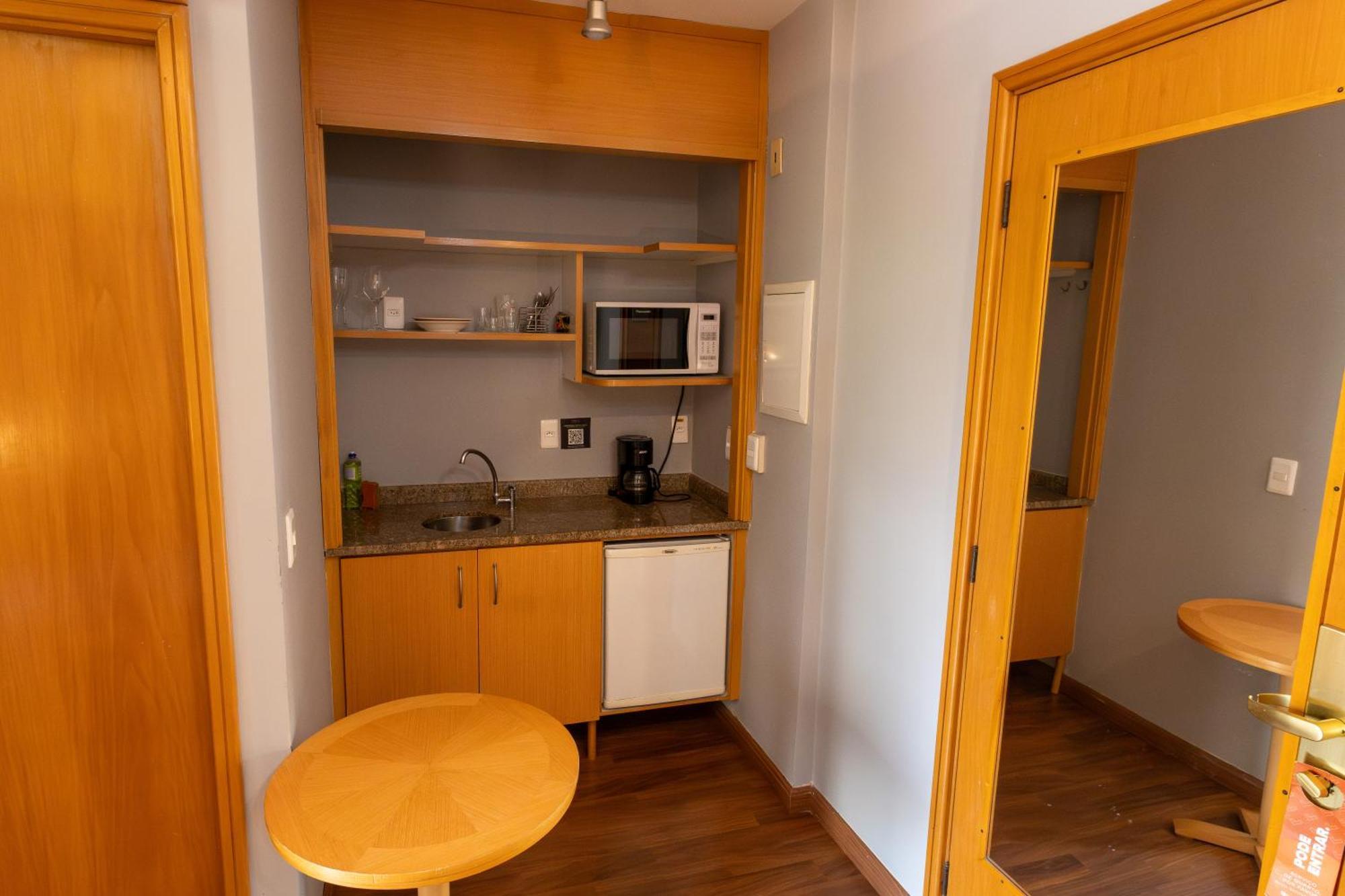 Flat Com Varanda Jardim Paulista Apartemen *