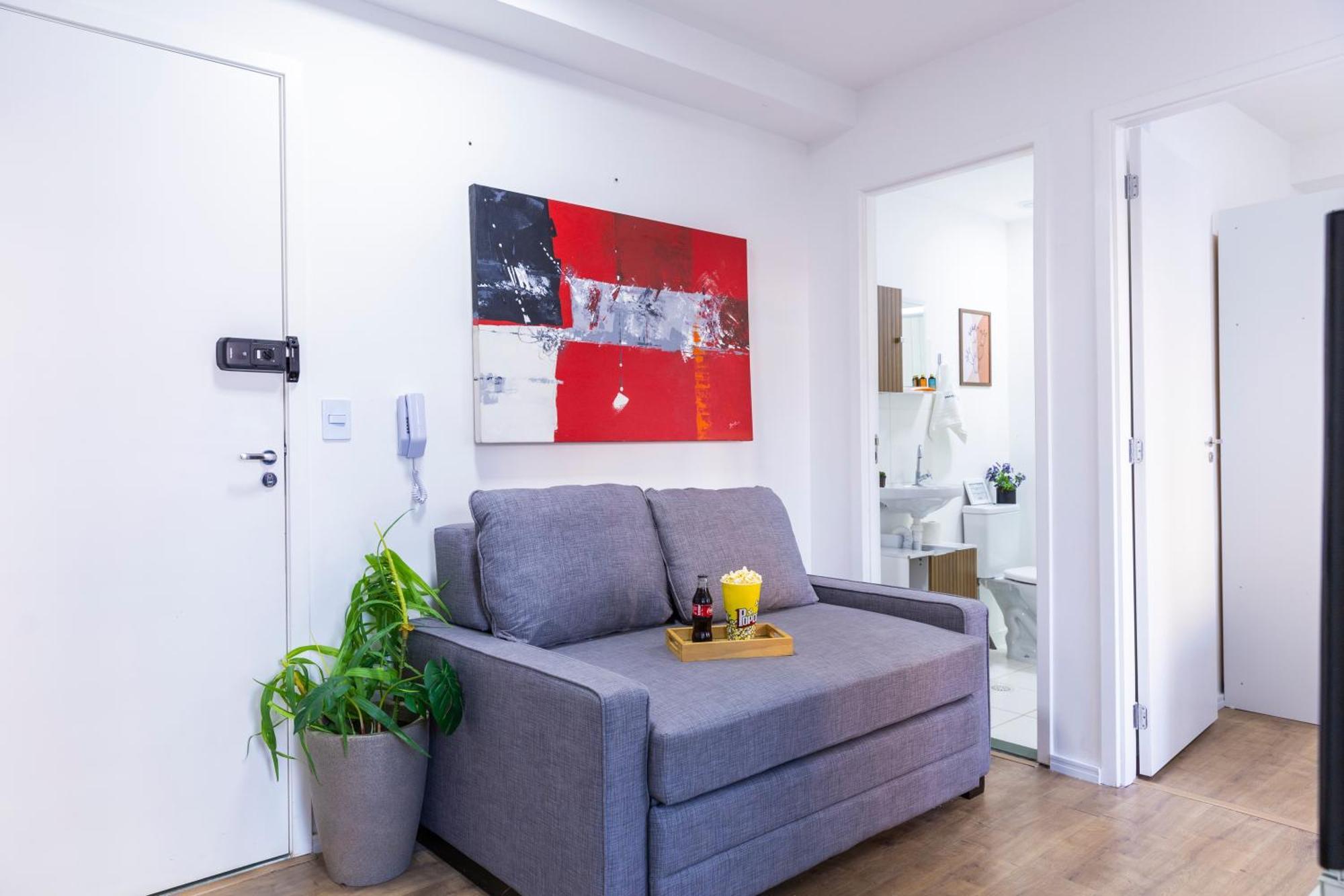Piscina,ac,metro | Brazilian Corner Apartment