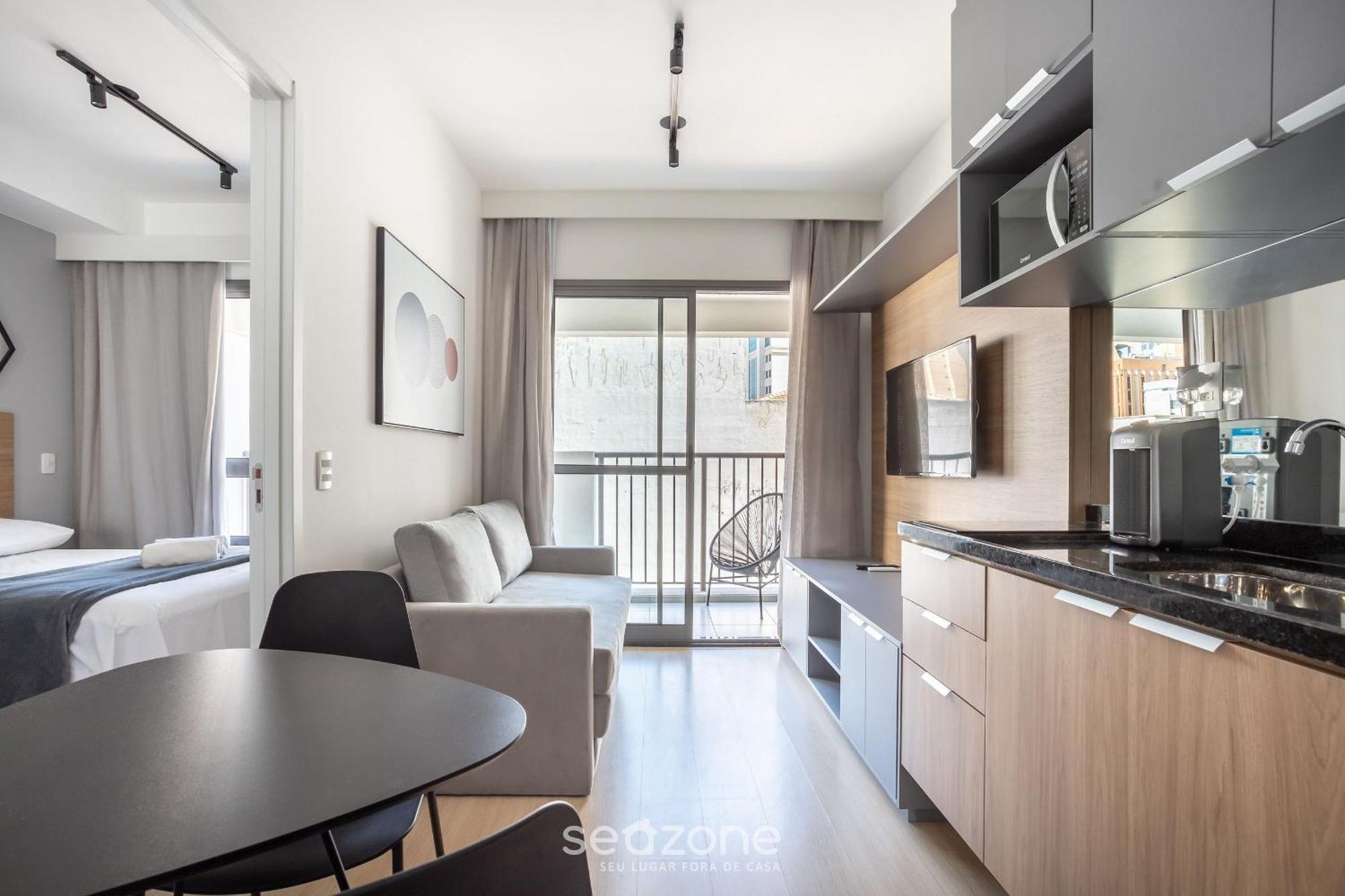 Apartemen Nxos - Predio Com Academia E Lavanderia Em Consolacao-sp Sao Paulo