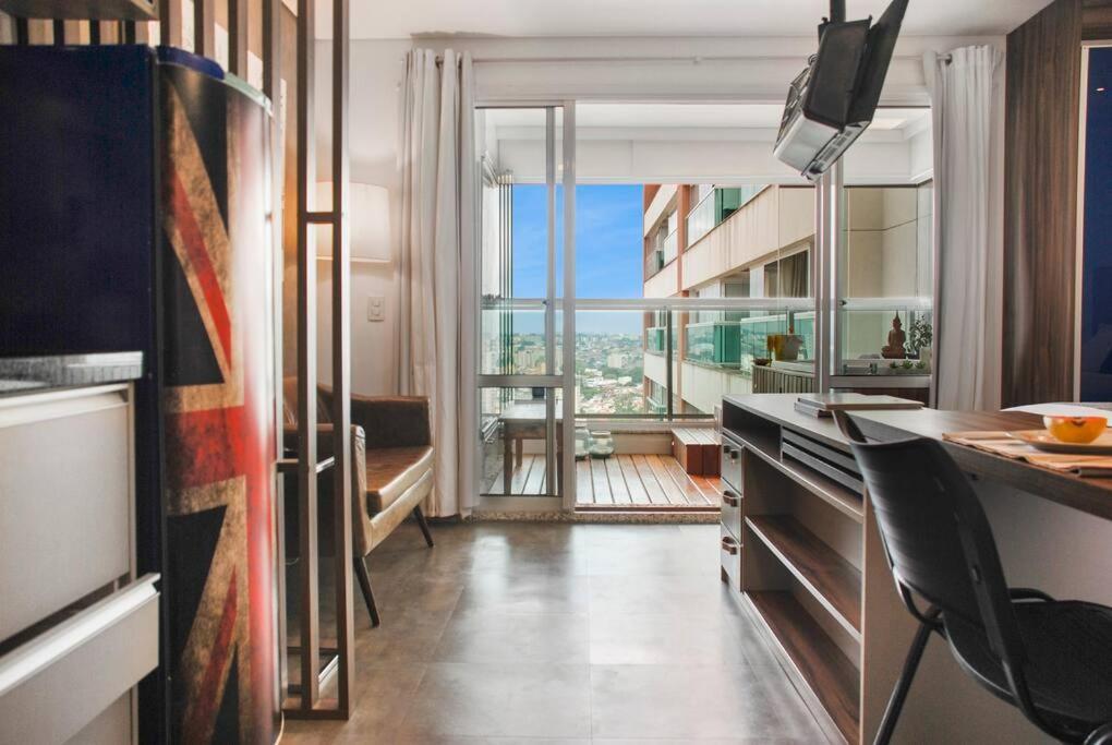 Apartment Private Airport View Kitchen Heat Open Pool Sao Paulo