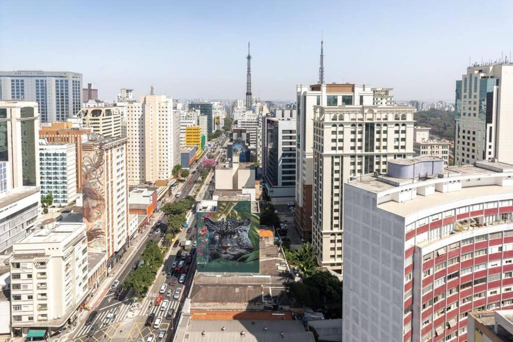 Apartment Novo Proximo A Paulista, Metro E Augusta Andar Alto Com Vista Sao Paulo