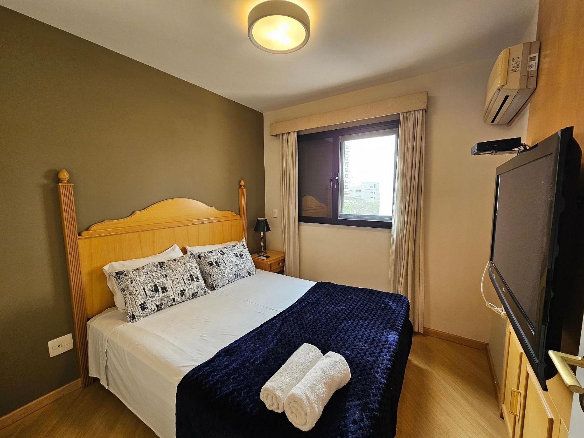 Apartemen Flat C/ Um Em Moema E Cozinha Completa Uh65
