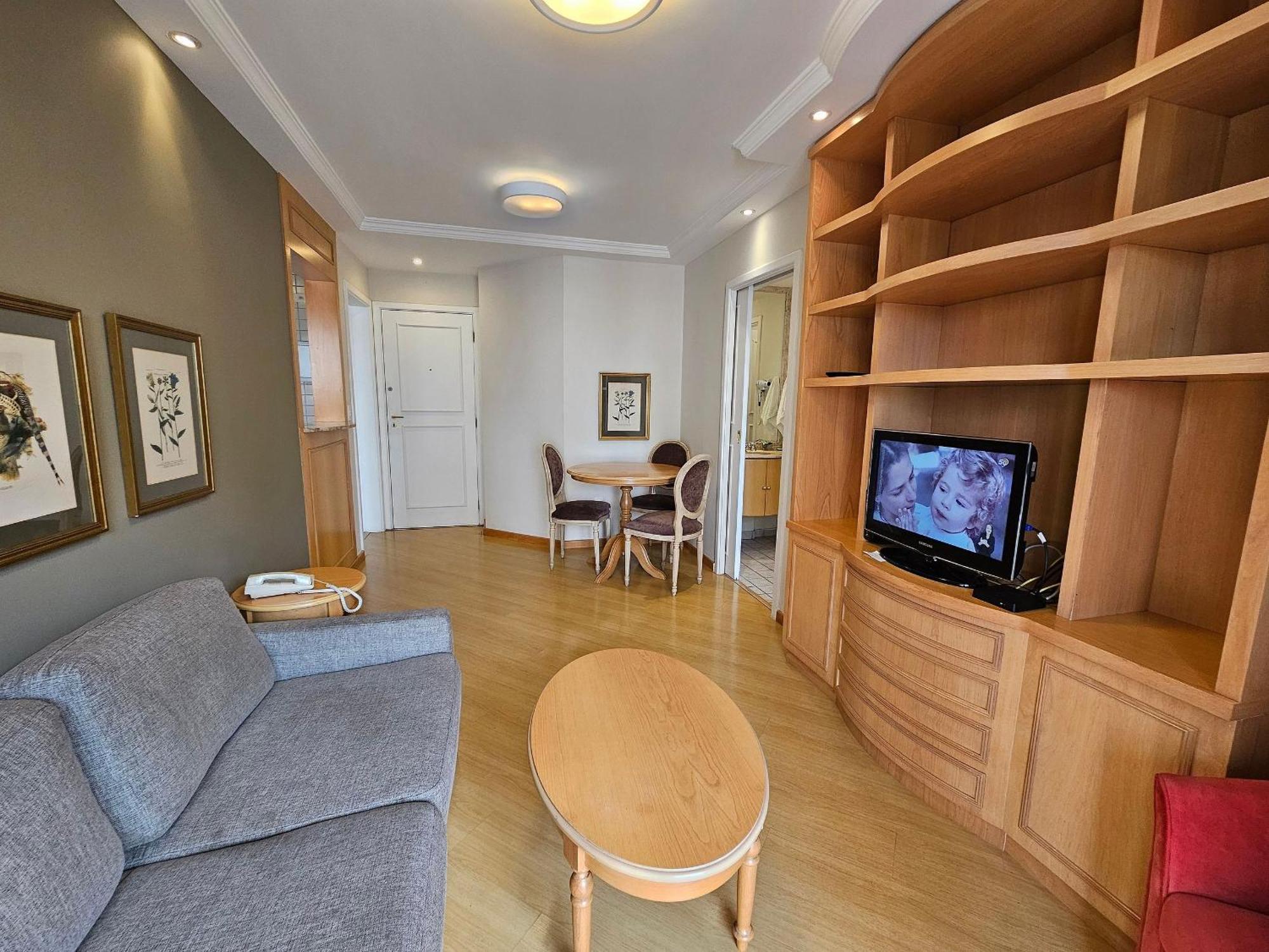 Apartemen Flat C/ Um Em Moema E Cozinha Completa Uh65 *