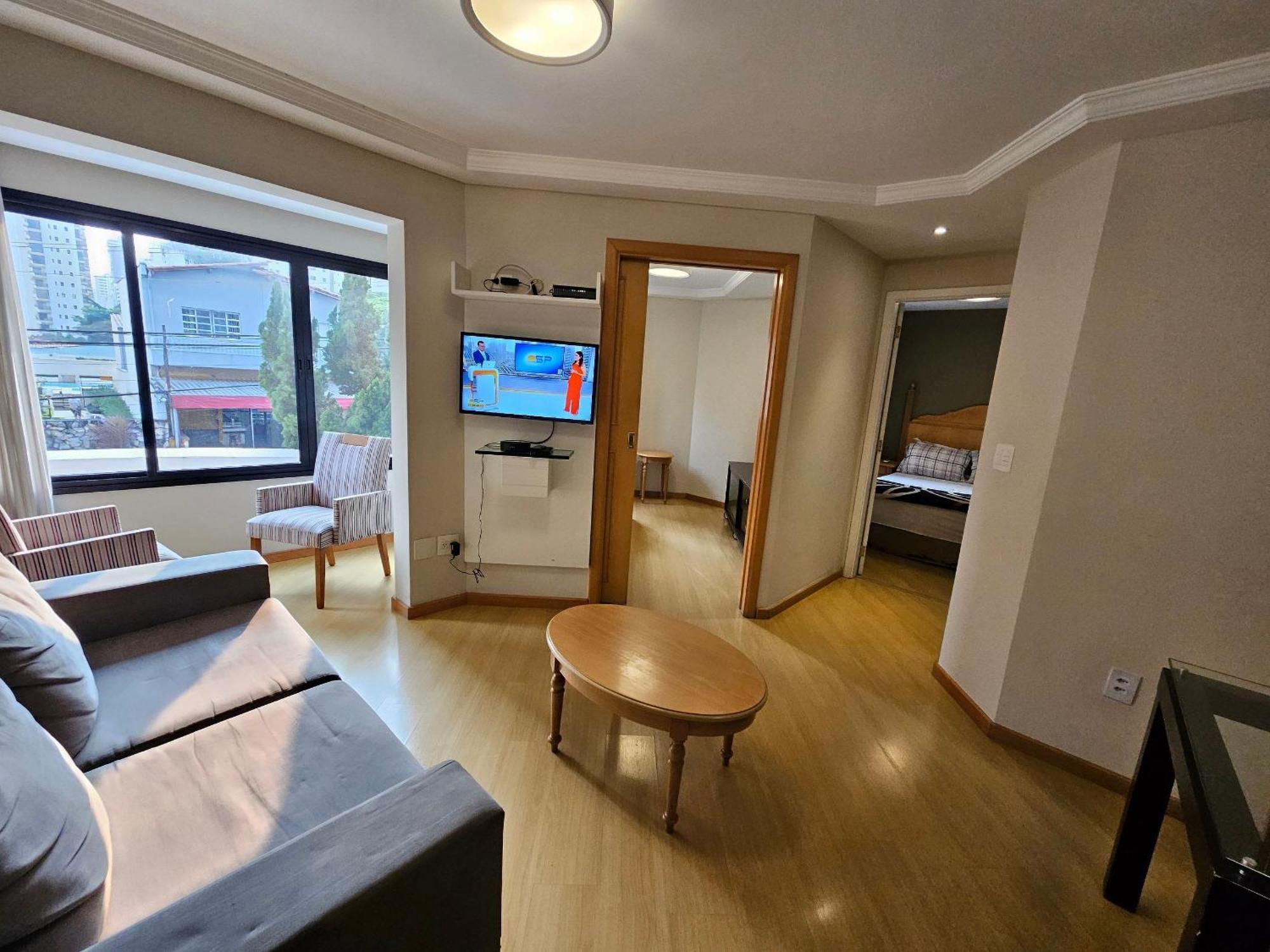 Flat Com Dois Quartos E Dois Banheiros Apartment *