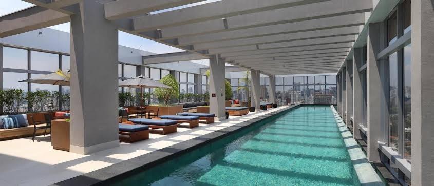 Wide Incrivel Apto 1 Dormitorio, Sala, Vaga, Piscina E Academia Em Pinheiros Apartment Sao Paulo