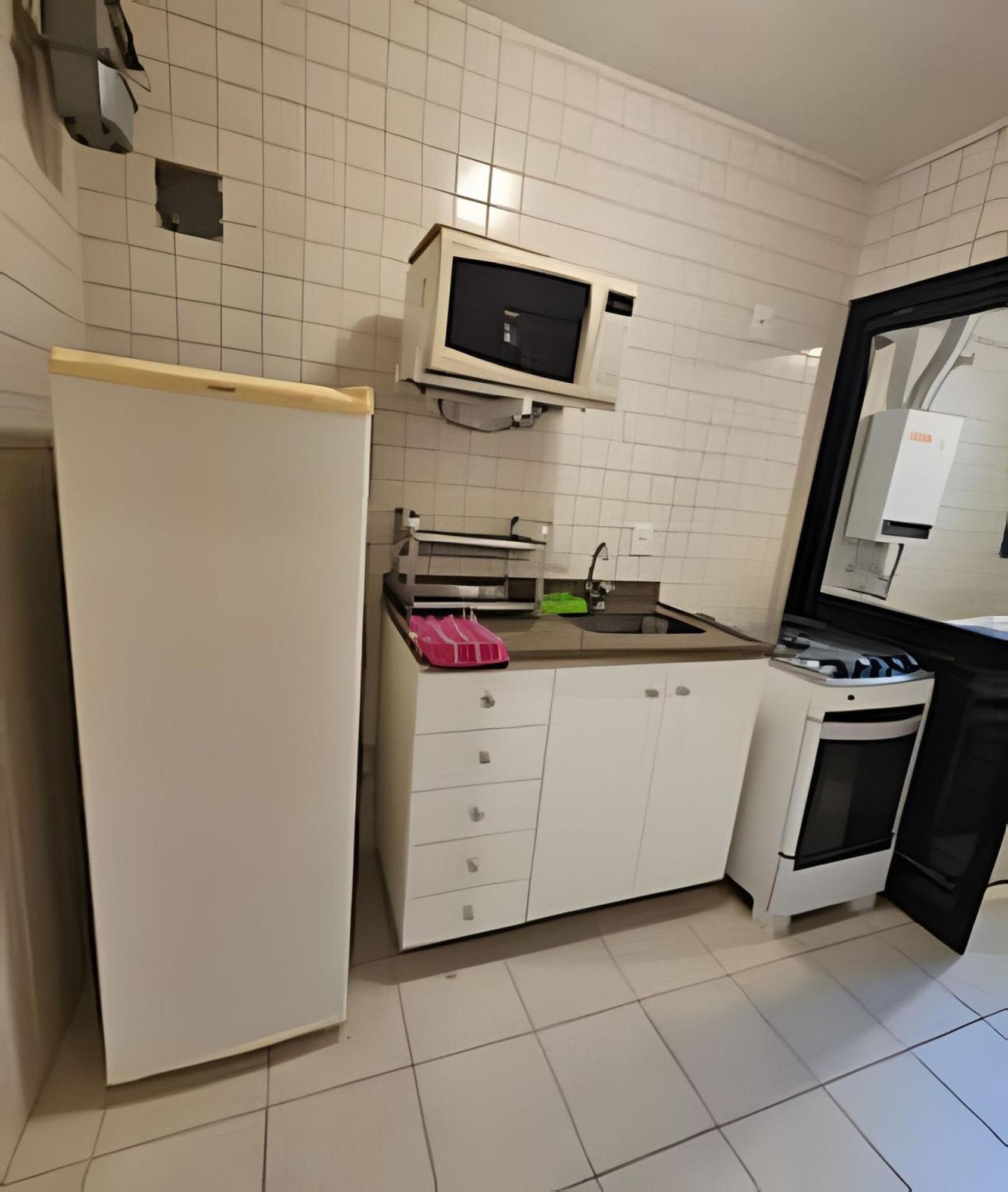 Flat Com E Sala Em Moema Sp Căn hộ