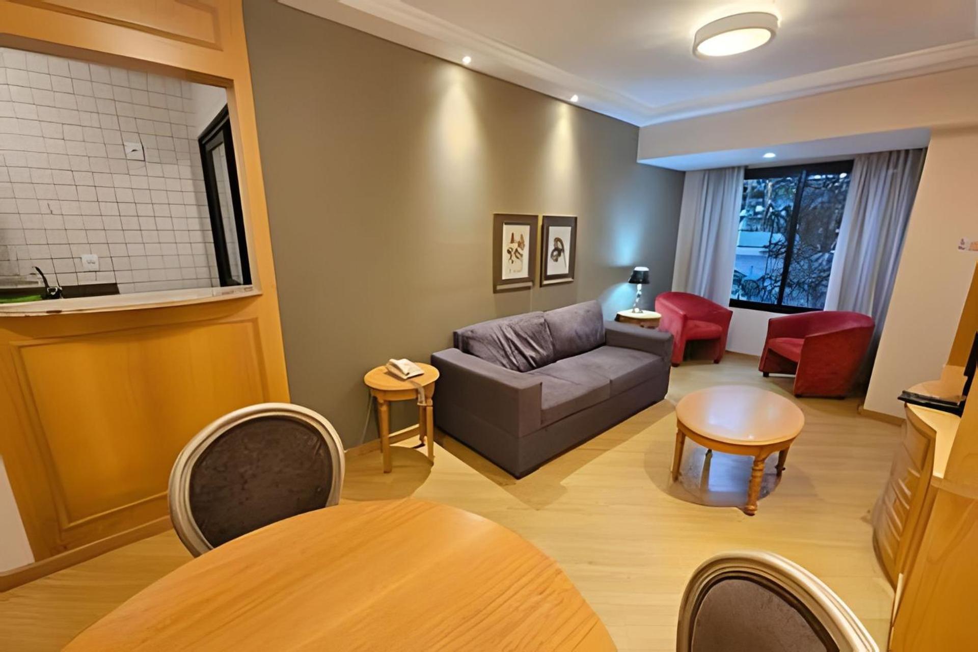 Flat Com E Sala Em Moema Sp Căn hộ
