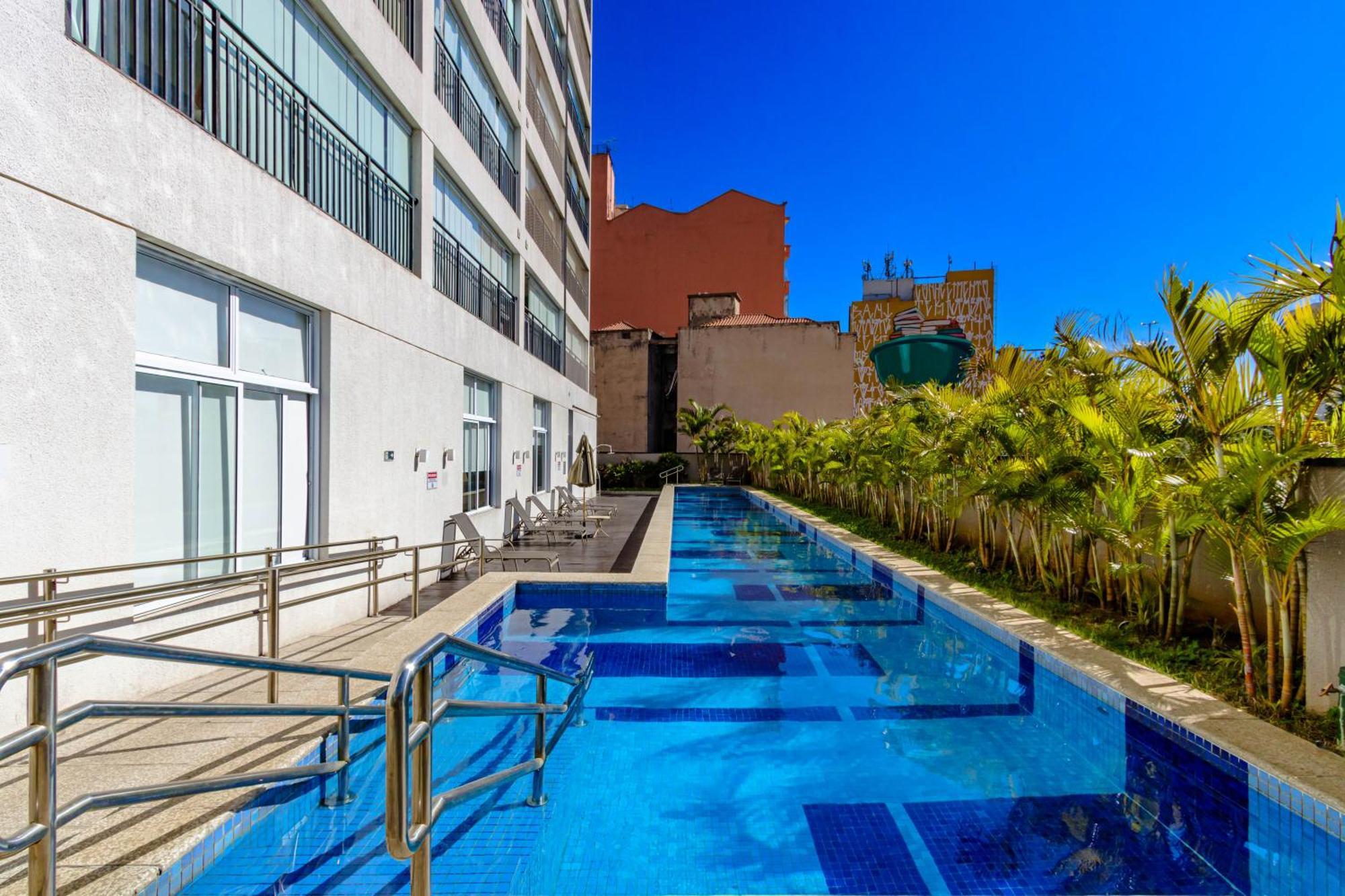 Apartemen Flat Completo No Metro Santa Cecilia Com Piscina - Sauna - Garagem