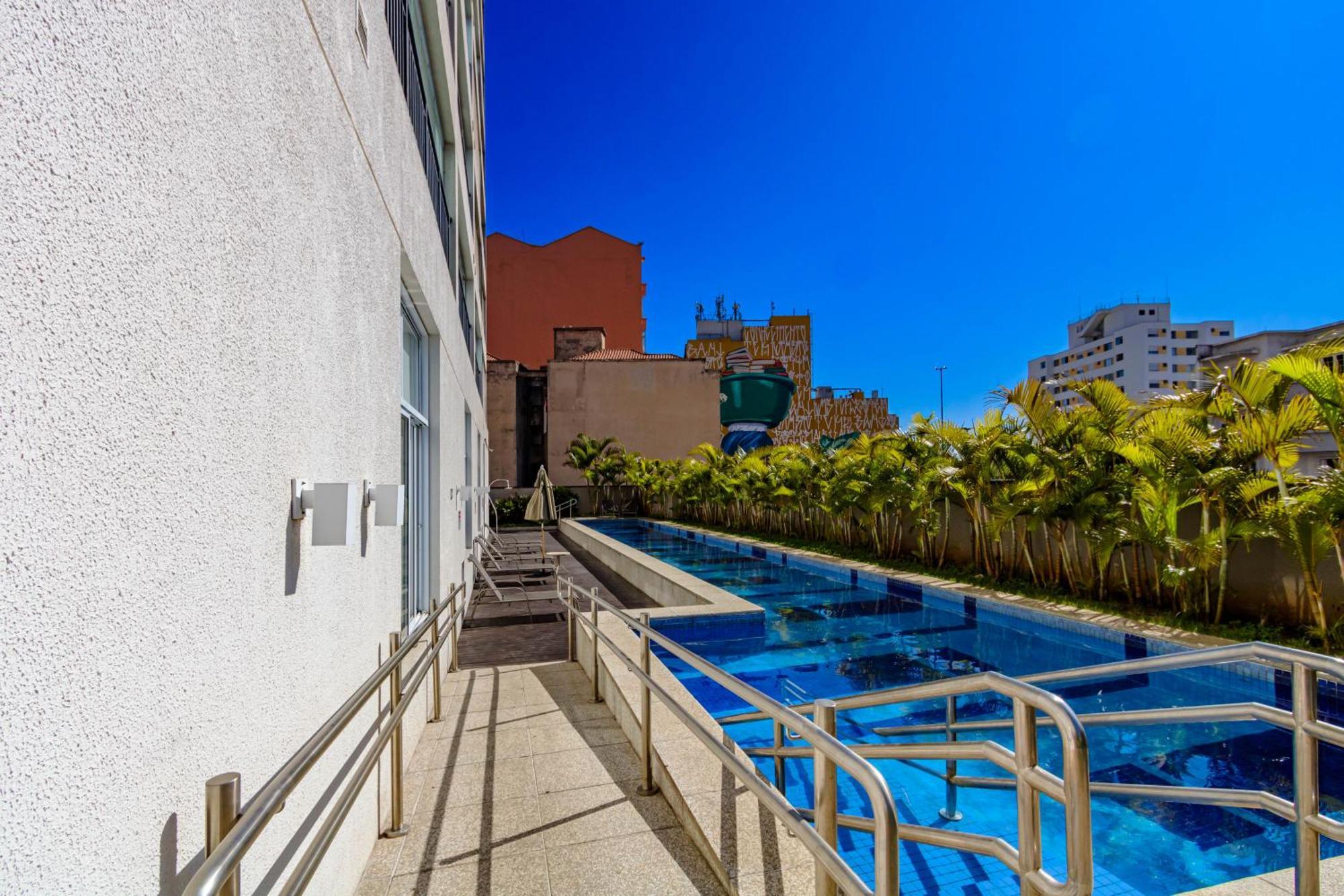 Flat Completo No Metro Santa Cecilia Com Piscina - Sauna - Garagem