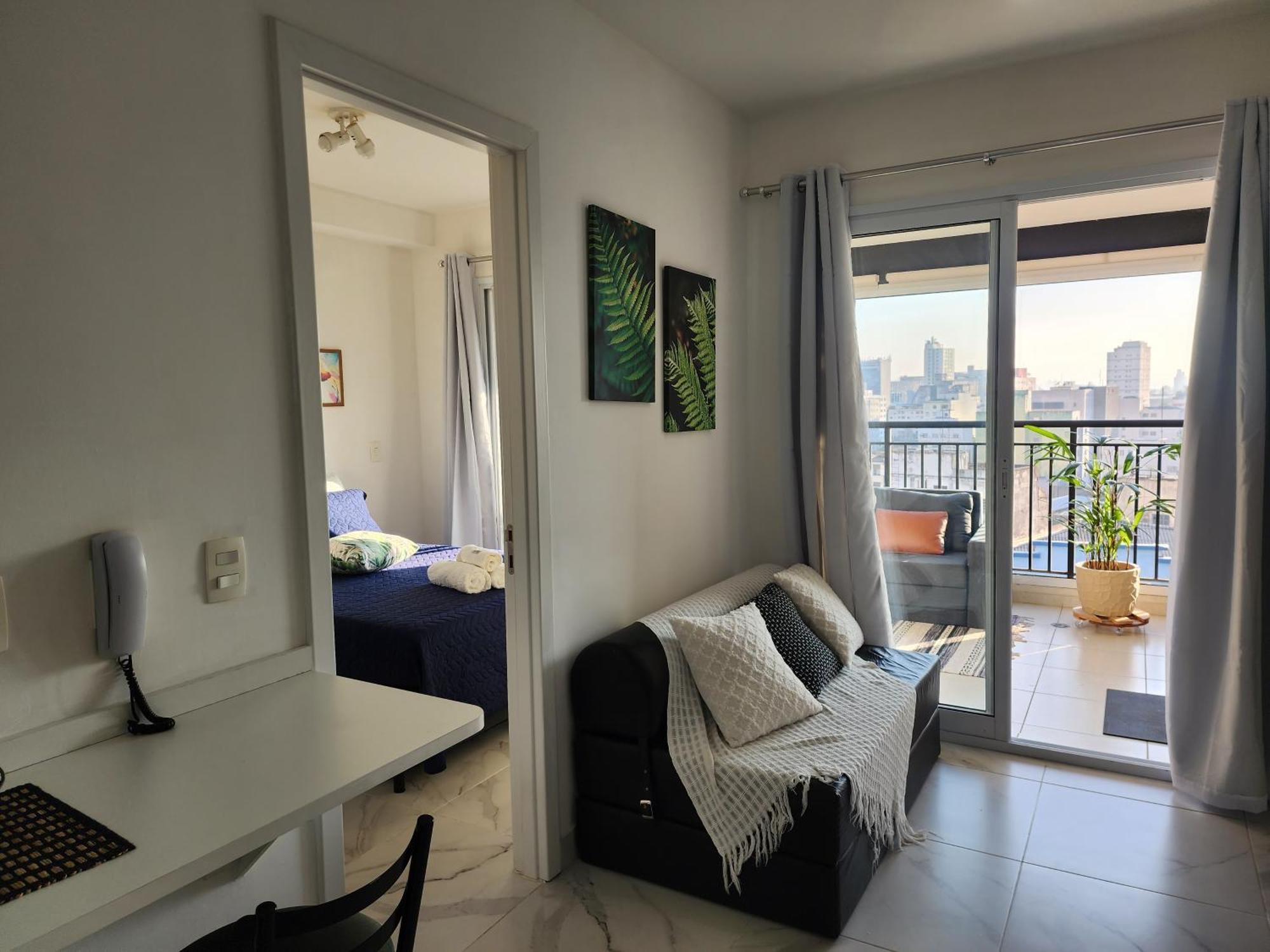 Flat Completo No Metro Santa Cecilia Com Piscina - Sauna - Garagem Apartemen *