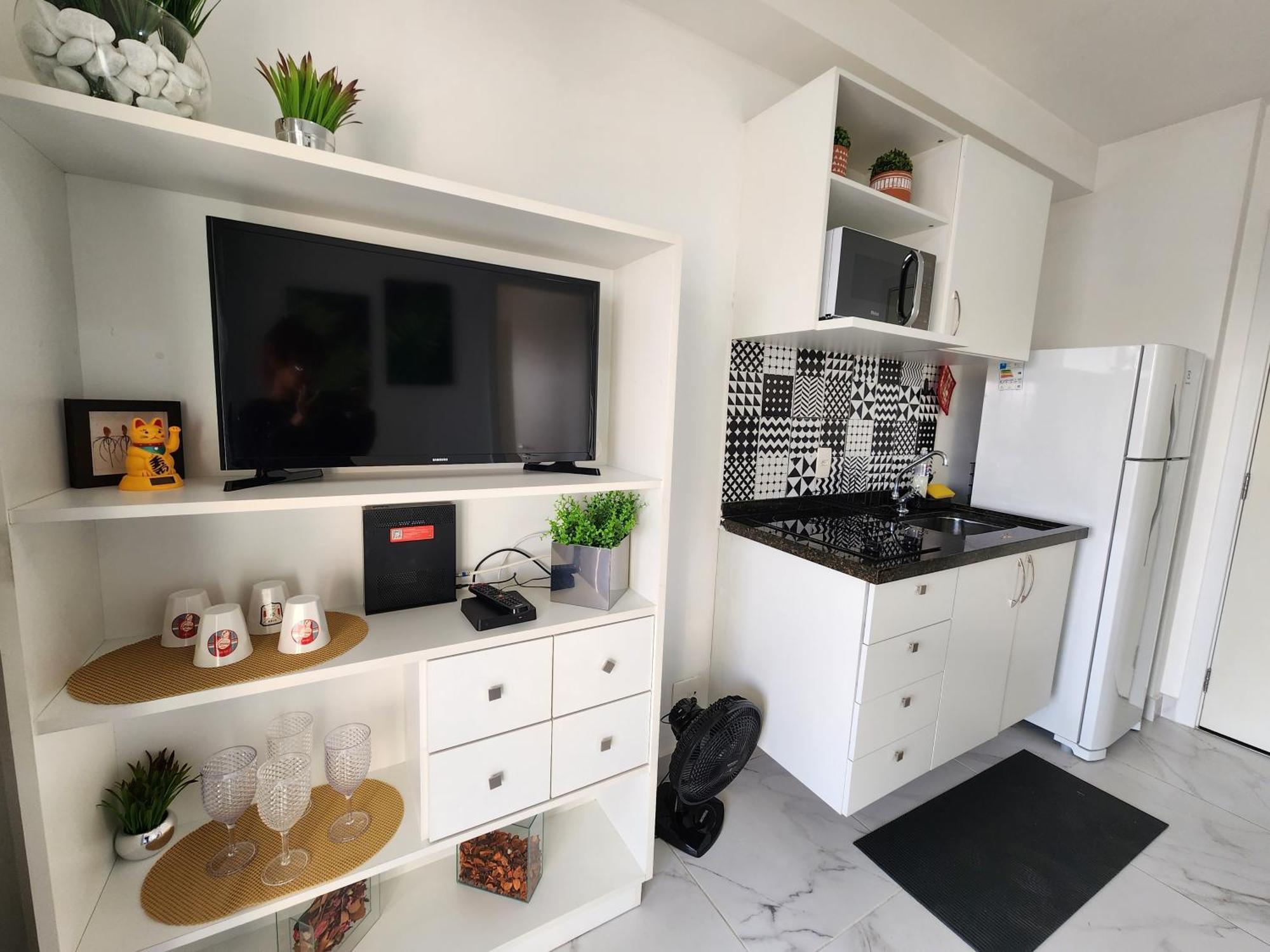 Flat Completo No Metro Santa Cecilia Com Piscina - Sauna - Garagem