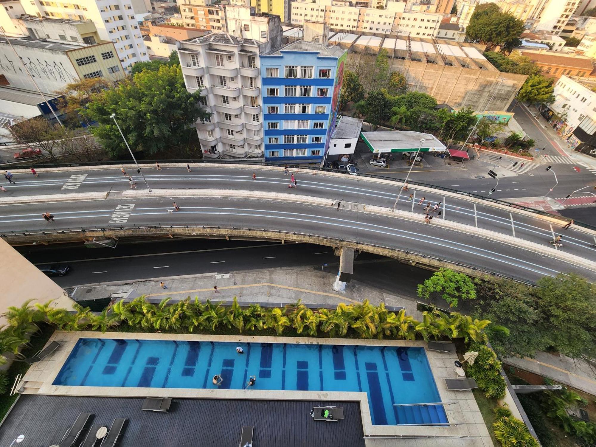 Flat Completo No Metro Santa Cecilia Com Piscina - Sauna - Garagem Apartemen *
