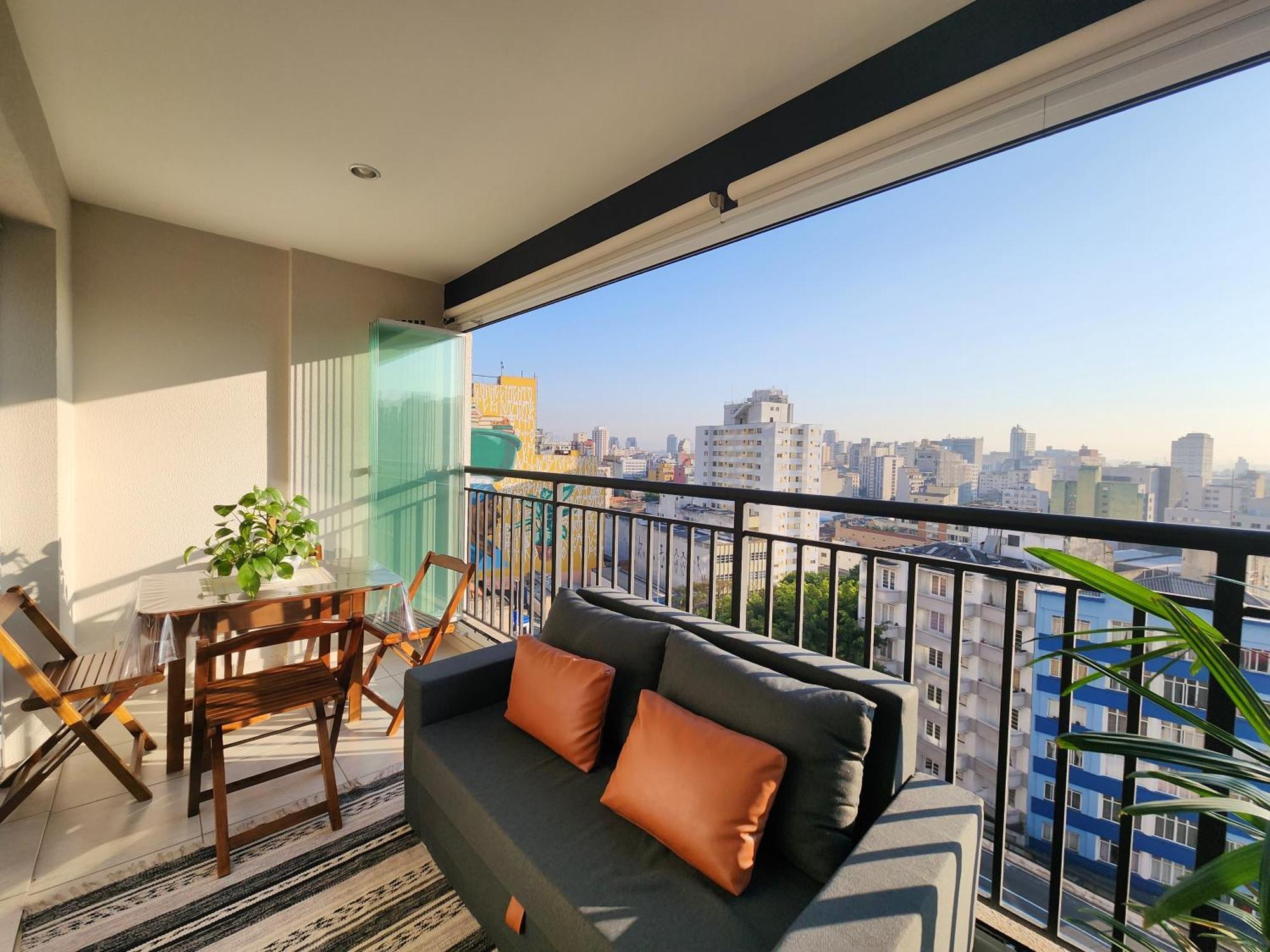Apartemen Flat Completo No Metro Santa Cecilia Com Piscina - Sauna - Garagem