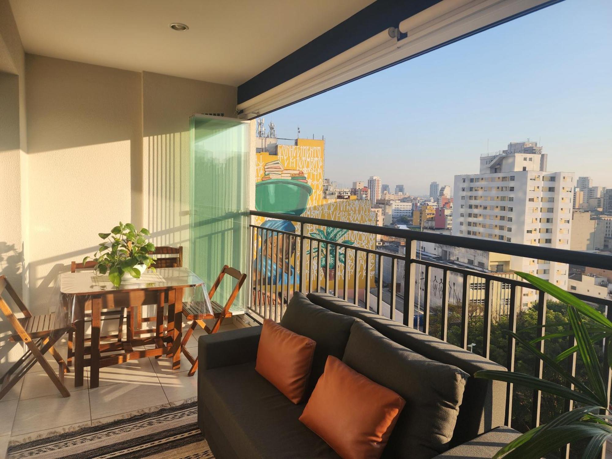 Flat Completo No Metro Santa Cecilia Com Piscina - Sauna - Garagem Apartemen *