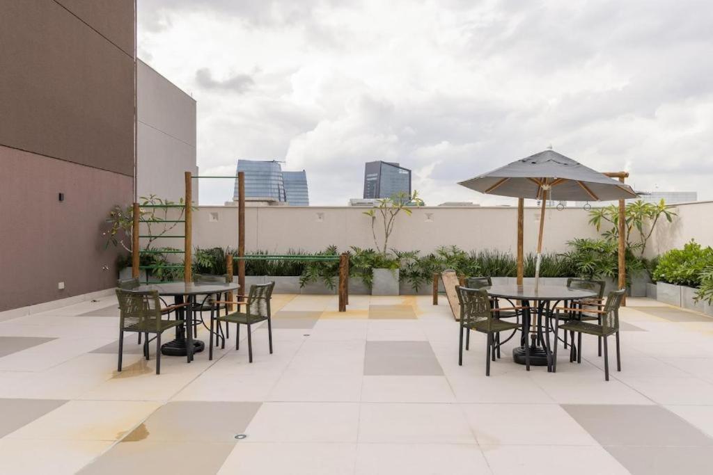 Daire Olimpia Good Local Piscina Coworking Rooftop Cinema Gym Sao Paulo