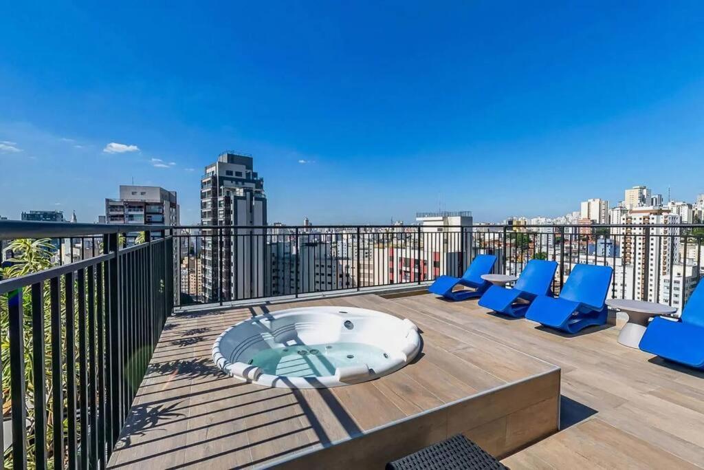 Apartamento My701 | Flat Proximo Shopping Frei Caneca E Metro *