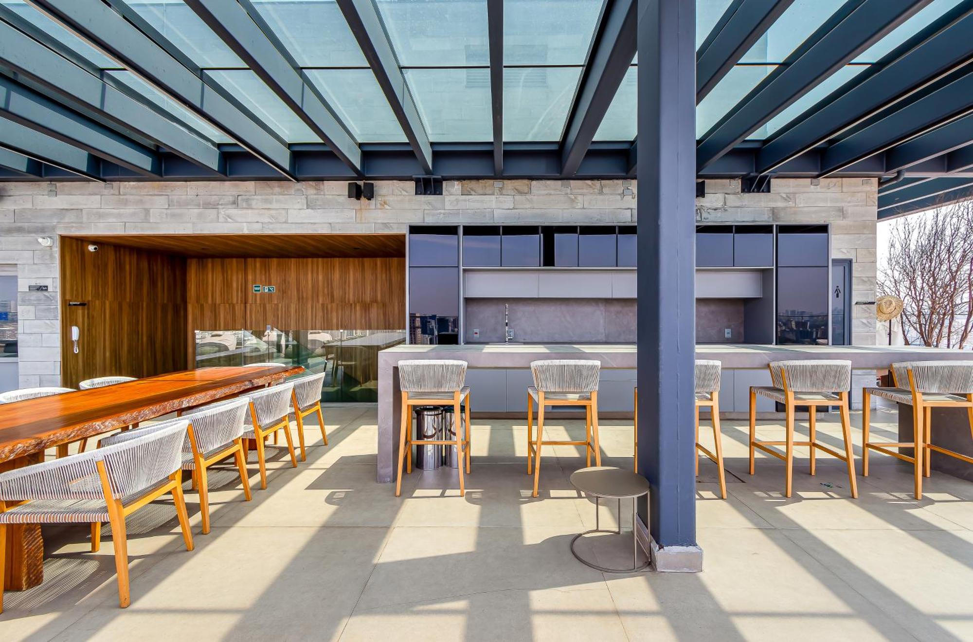 Apartamento Predio Com Rooftop E Cafe Da Manha Ao Lado Da Faria Lima - Jfl