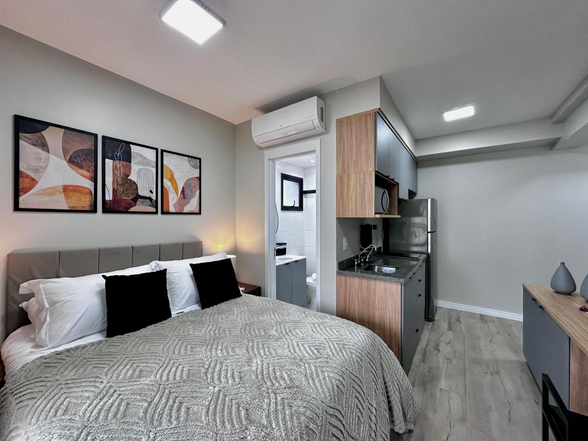 Apartment Com Piscina A 1 Minuto A Pe Do Metro Brooklin *