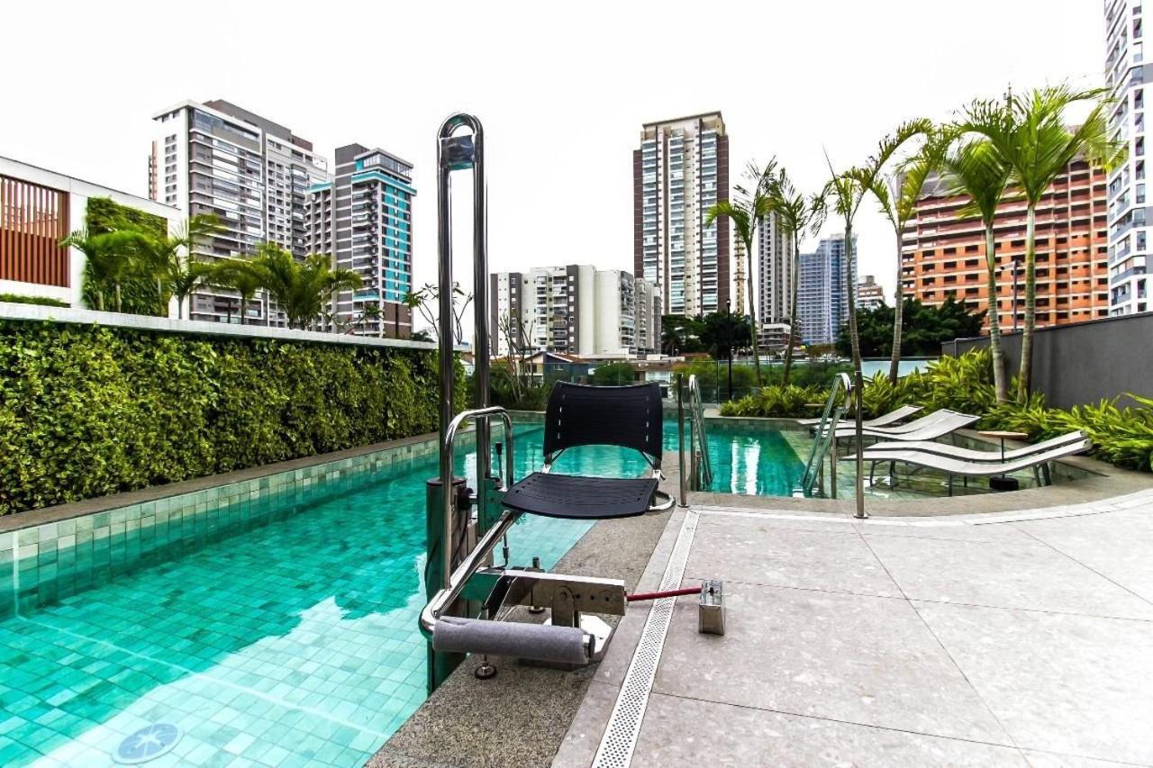Hm1006 - Novissimo | Ao Lado Do Metro Brooklin Apartment *