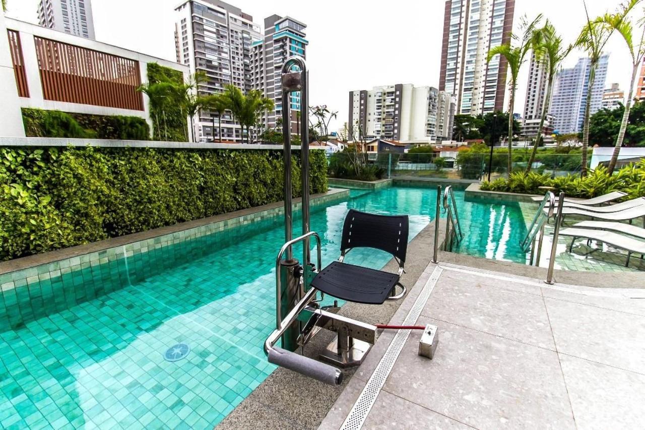 Hm1006 - Novissimo | Ao Lado Do Metro Brooklin Apartment *