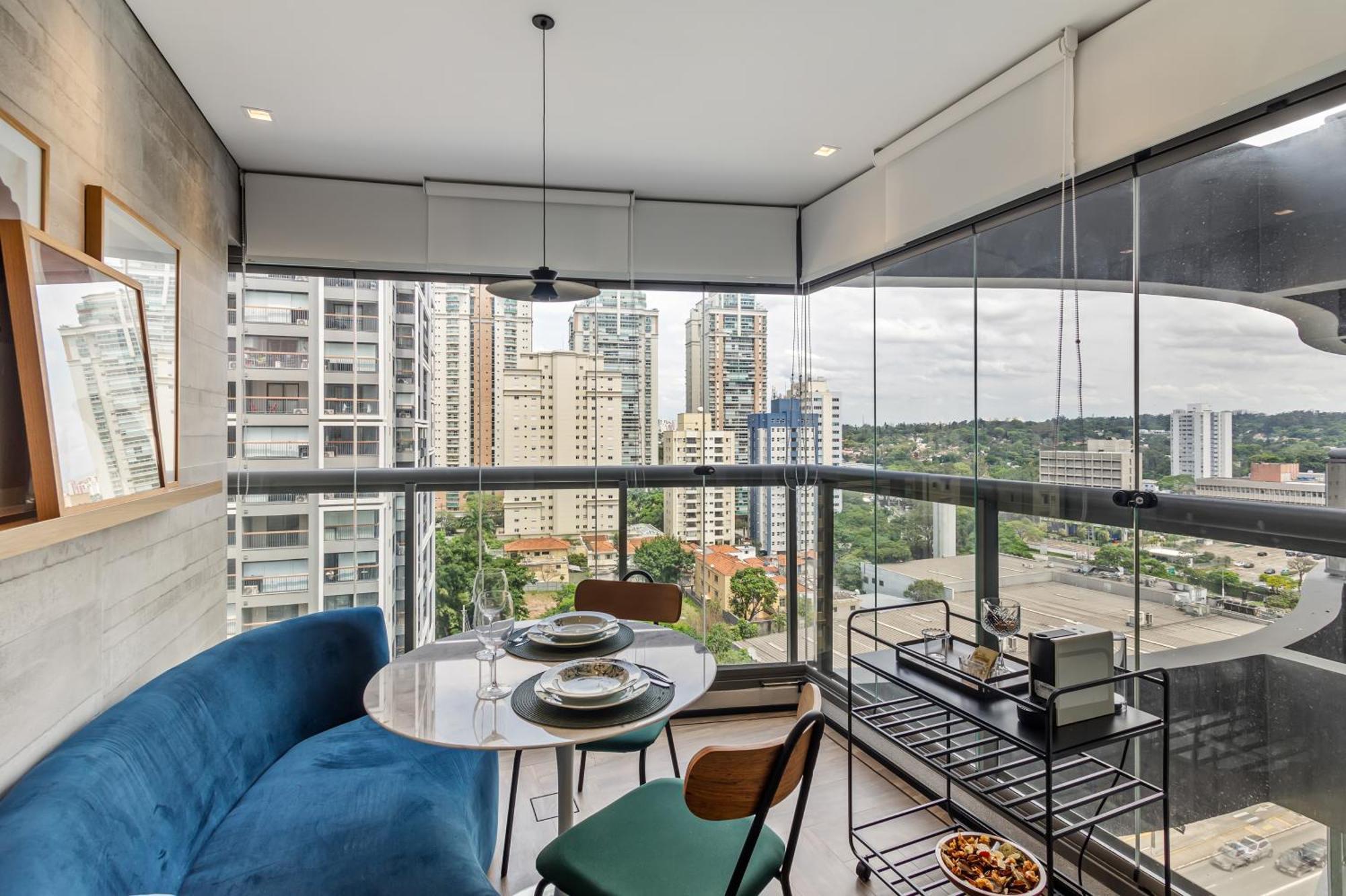 Apartment Magnifico Apto Luxo 50m2 Com Vaga Garagem Sao Paulo