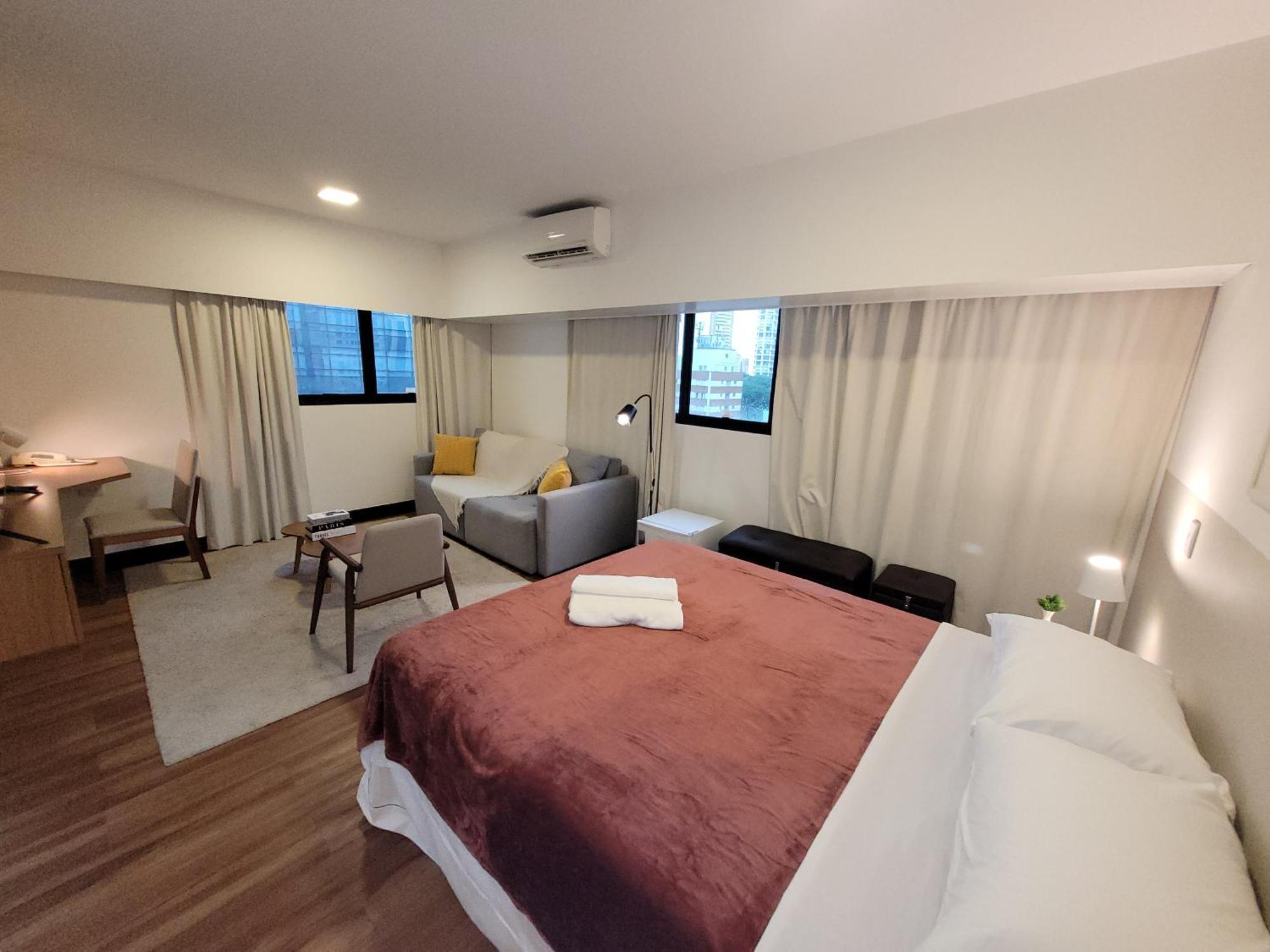 Apartamento Maximus Luxury In Wyn Berrini - Wtc - Flat At The São Paulo