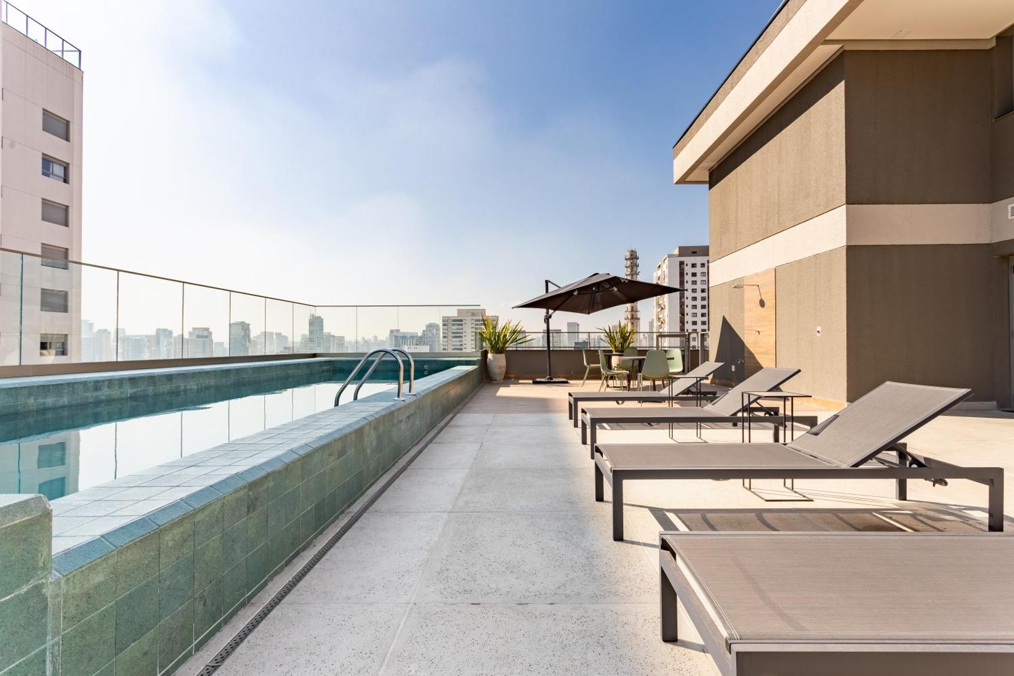 Apartment Novo Brooklin Com Piscina No Rooftop Sao Paulo