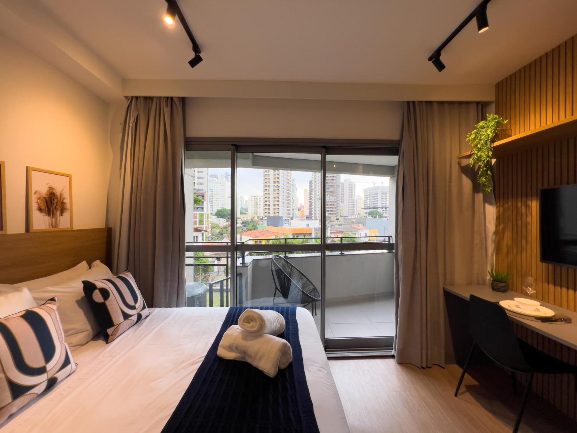 Apartment Novo Brooklin Com Piscina No Rooftop Sao Paulo