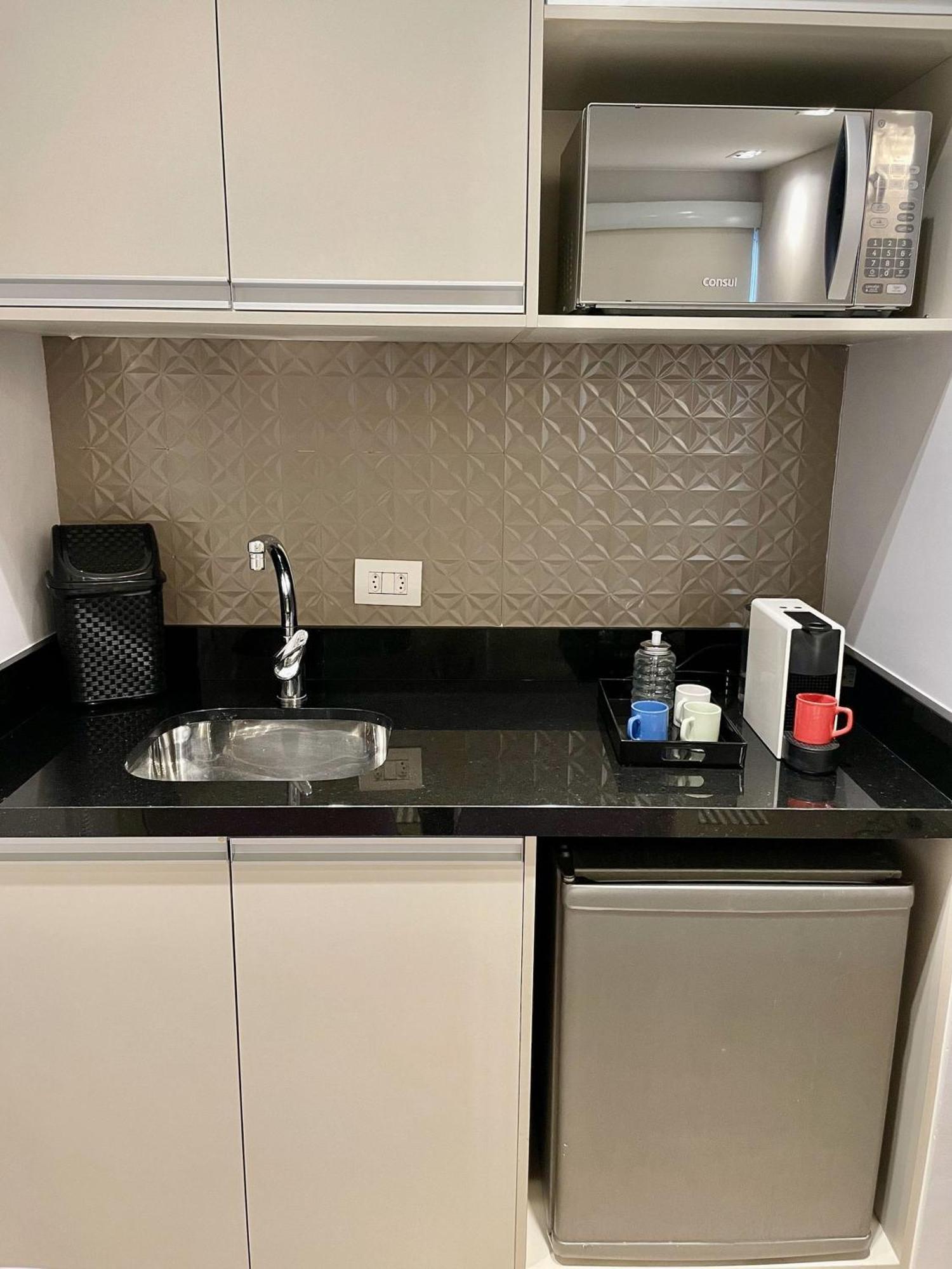Morada Deluxe Vila Olimpia - Flat Em Hotel Moderno Em Bairro Nobre *