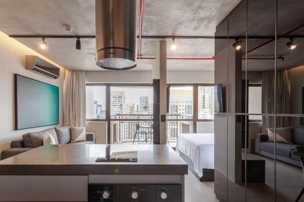 Apartment Flat Luxuoso Em De Luxo No Itaim Bibi