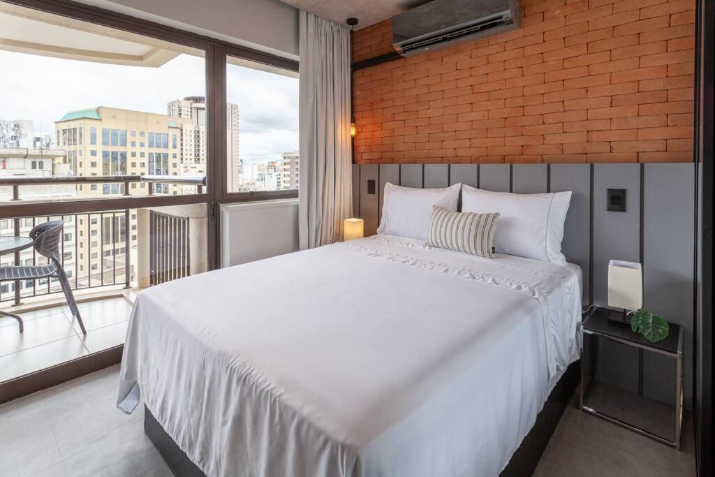 Flat Luxuoso Em De Luxo No Itaim Bibi Apartment