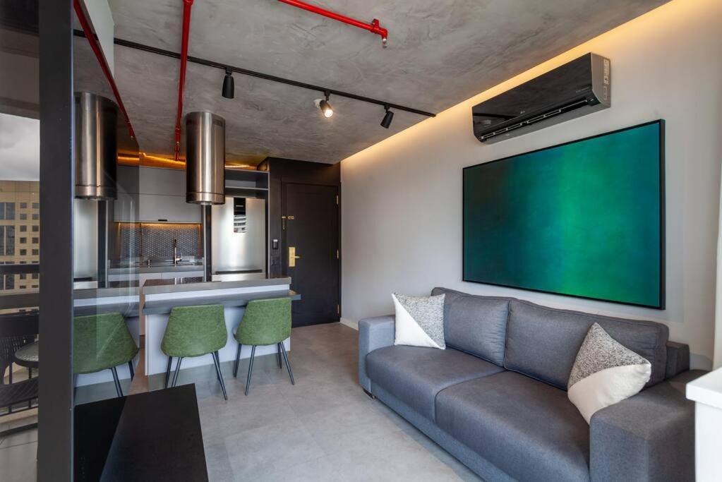 Apartment Flat Luxuoso Em De Luxo No Itaim Bibi