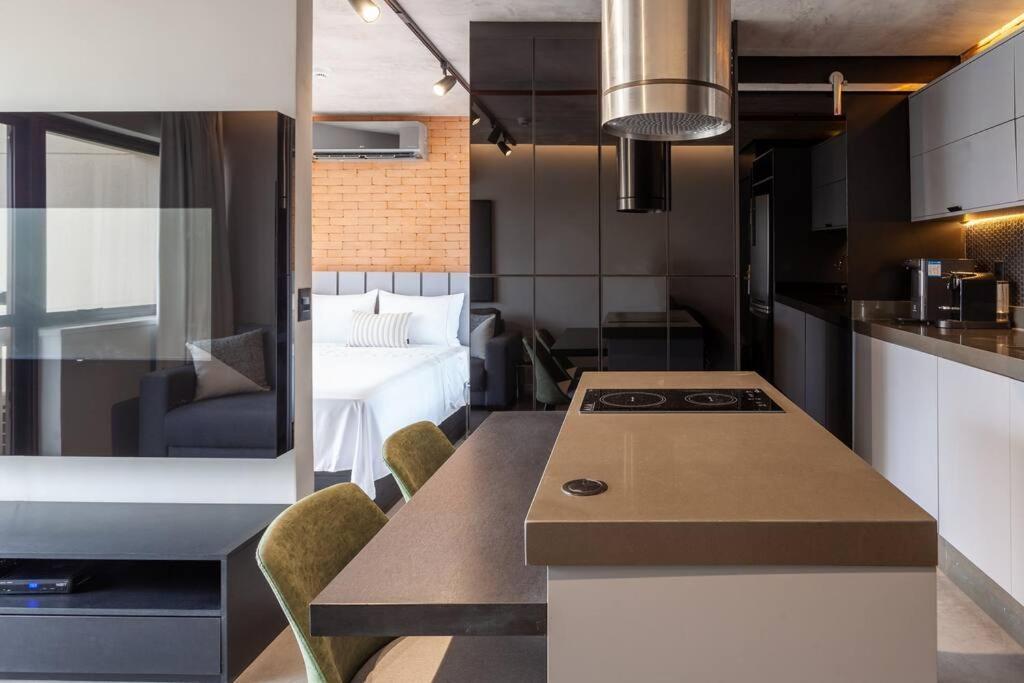 Apartment Flat Luxuoso Em De Luxo No Itaim Bibi