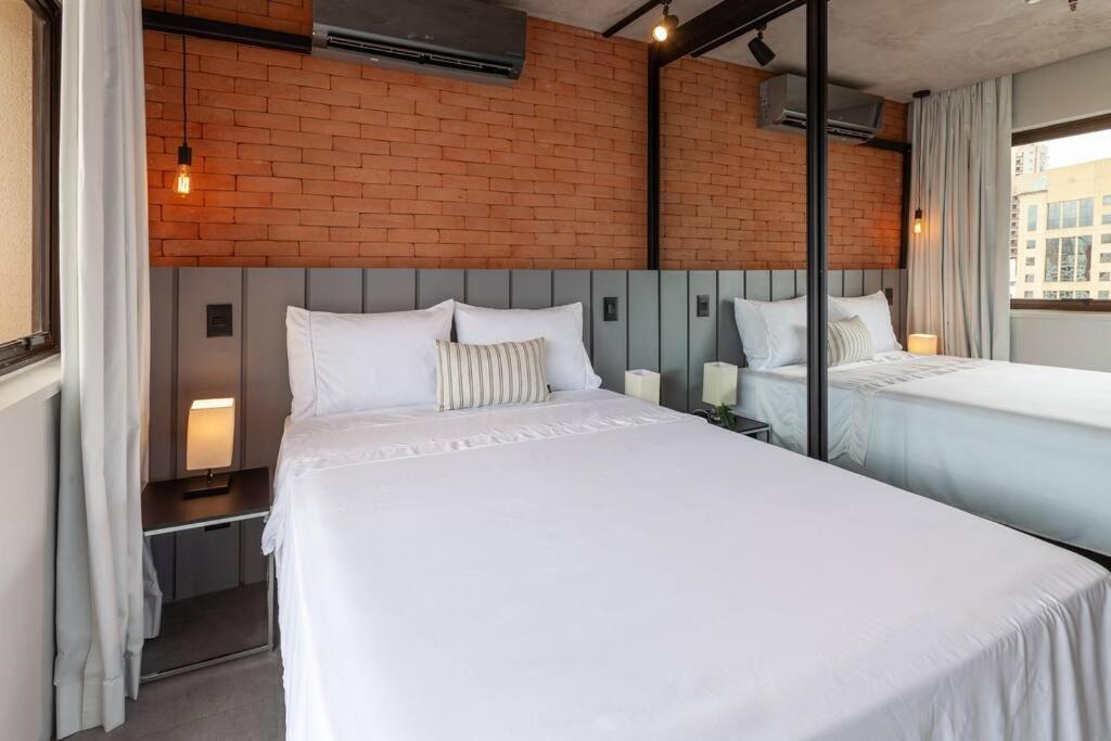 Flat Luxuoso Em De Luxo No Itaim Bibi Apartment