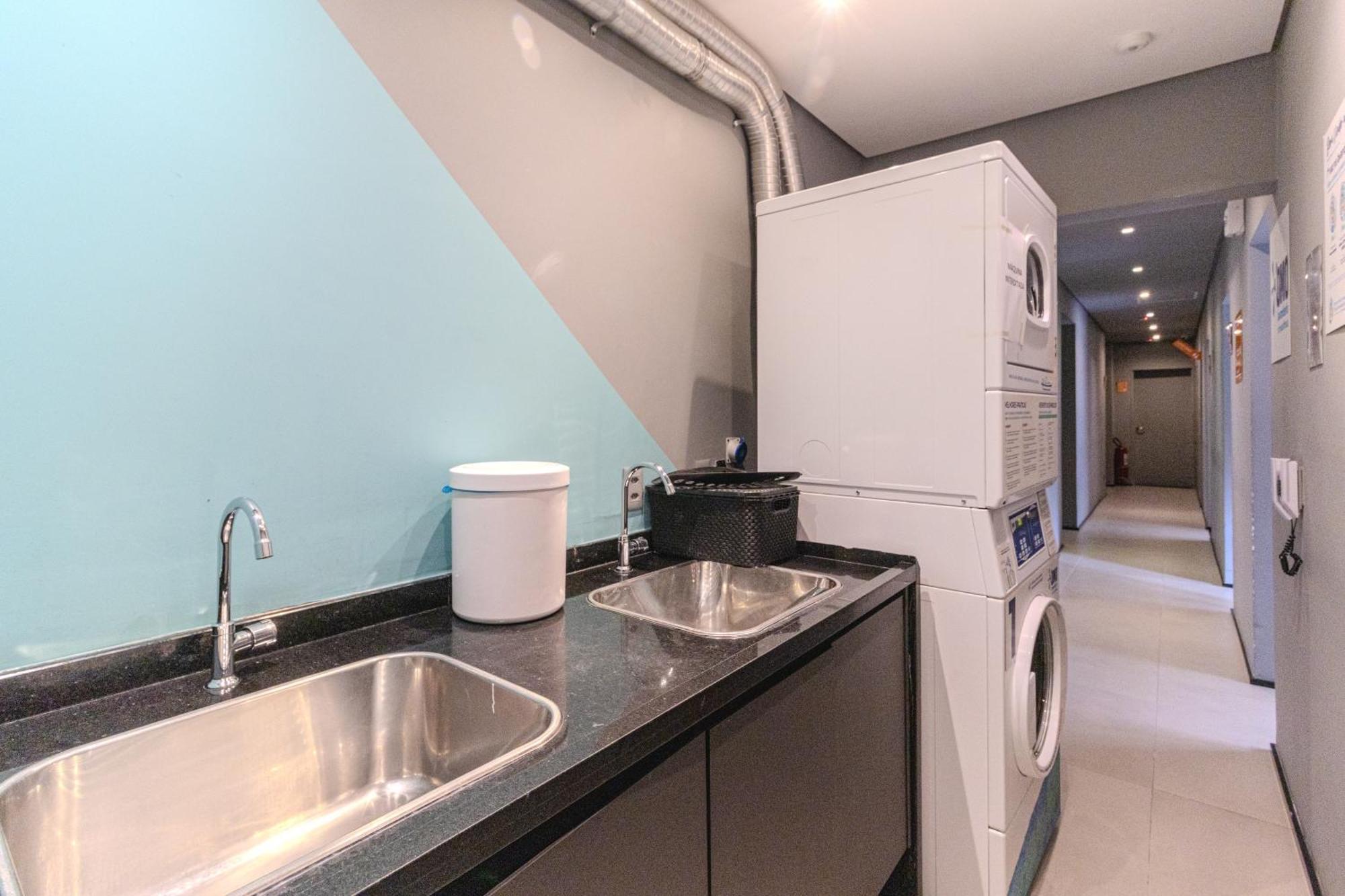 Căn hộ Vn Higienopolis Lindo Studio 450 Metros Do Metro Santa Cecilia Ap6 São Paulo