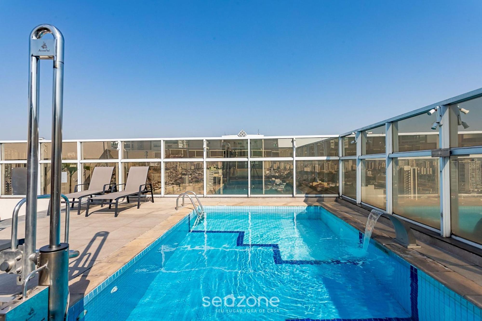 Daire Apto Moderno C/ Piscina Perto Do Metro - Tte1208 *