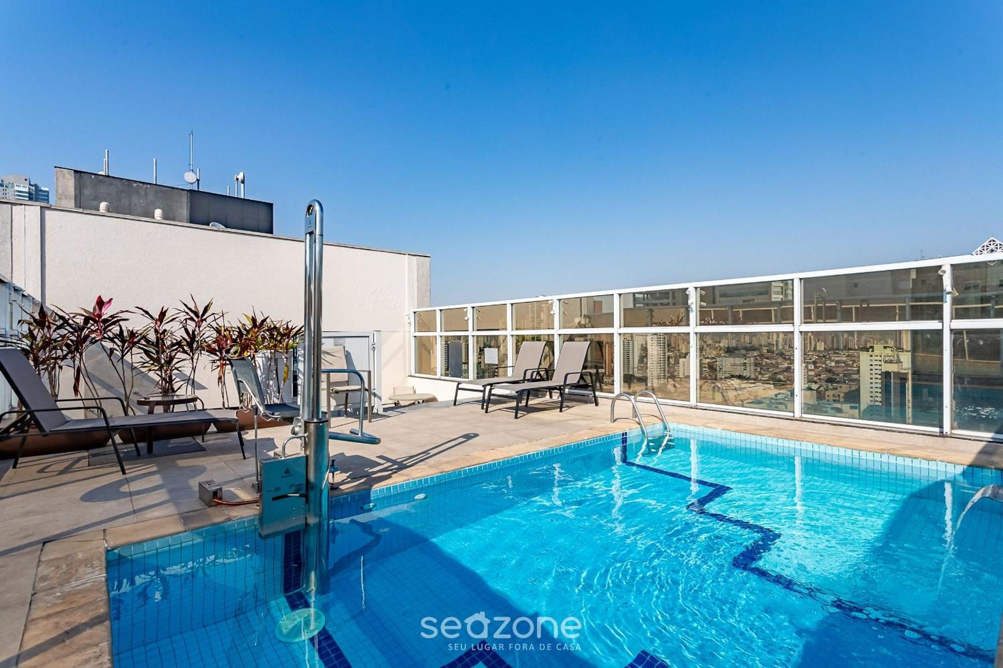Apto Moderno C/ Piscina Perto Do Metro - Tte1208 Daire