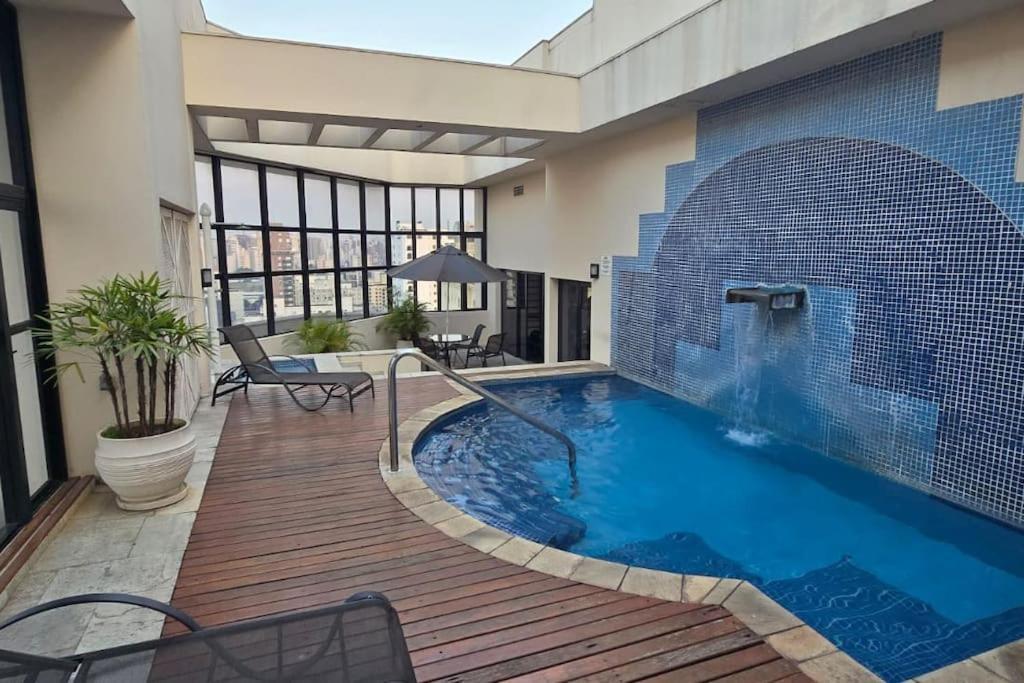Apartment Com Linda Vista No Jardins Sao Paulo