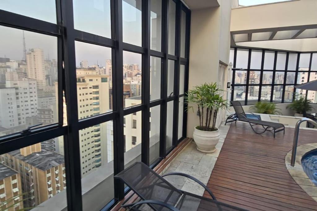Com Linda Vista No Jardins Apartment
