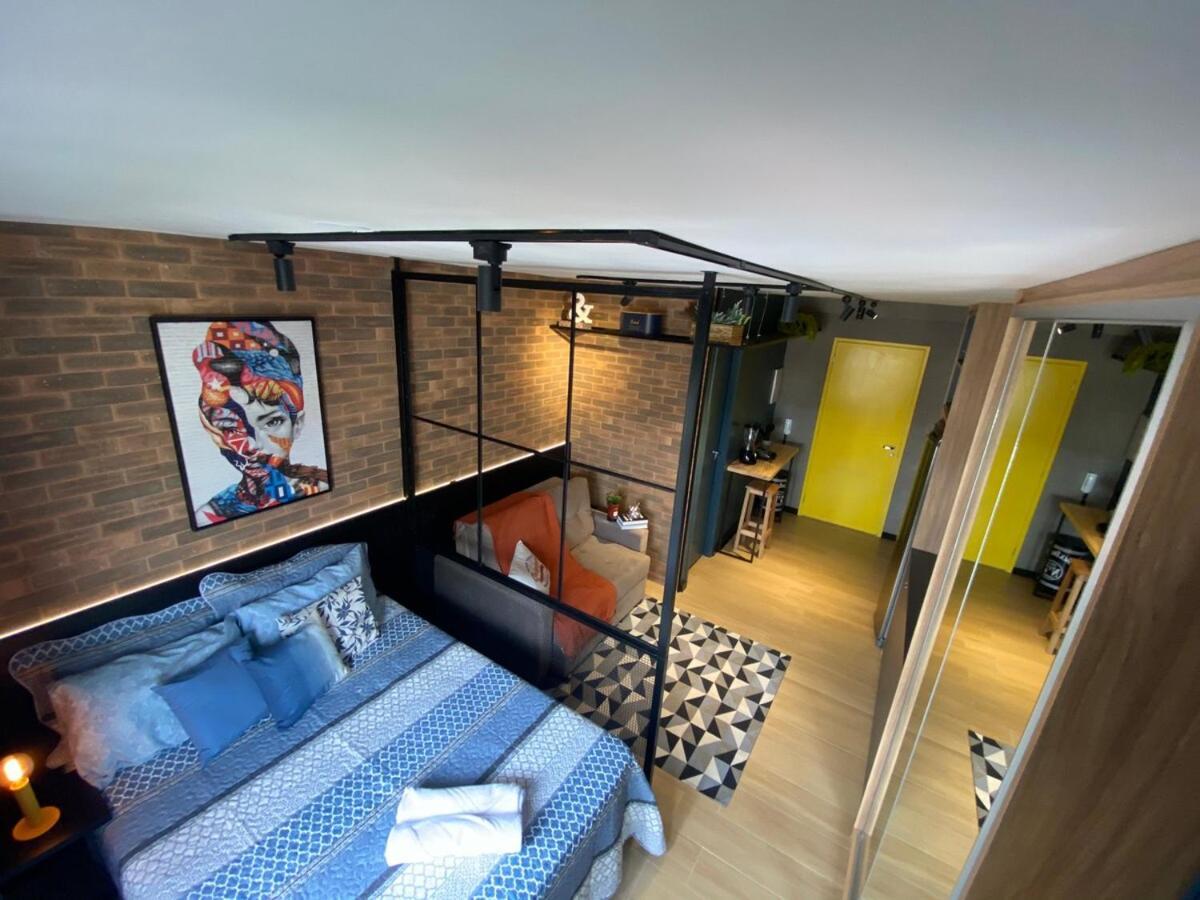 F1407 - 5 Stars: Industrial Loft Frei Caneca | Paulista Apartment São Paulo