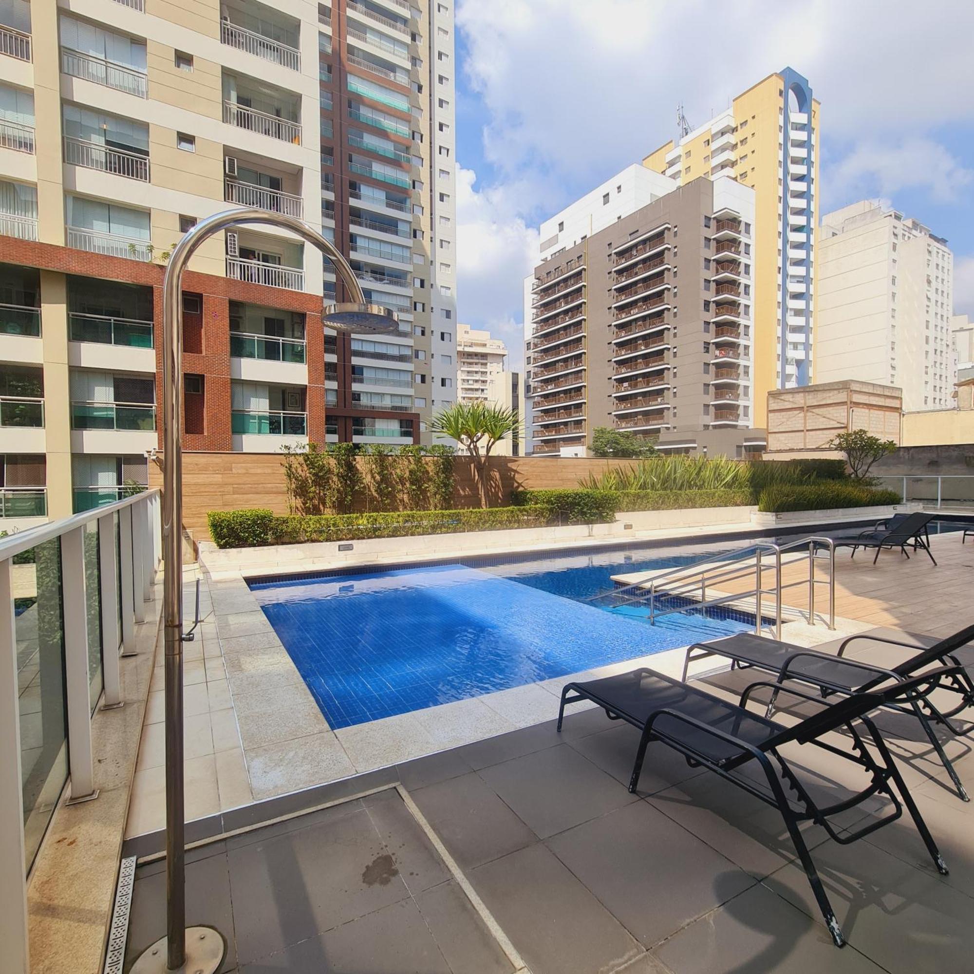Studio Moderno & Rooftop Incrivel Augusta Daire Sao Paulo