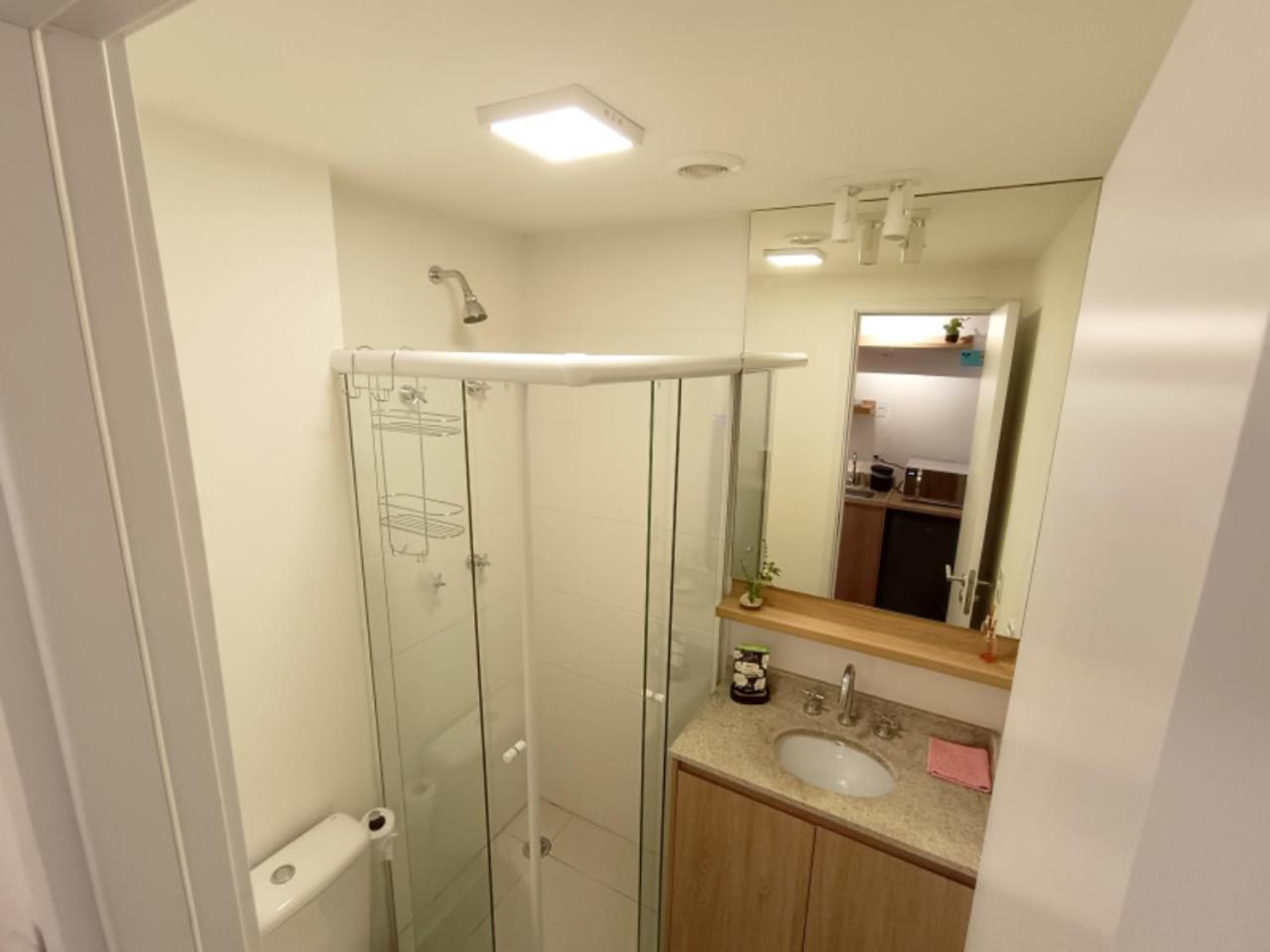 Apartment Metro Paraiso Ou Ana Rosa Com Piscina, Academia E Cowork Ate 3 Pessoas Com Maleiro E Sala De Espera *